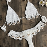 Maillot-de-bain-Crochet-Micro-Bikini-taille-haute-G-col-licou-Lingerie-Sexy-pour-la-plage