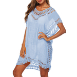 2022-Sexy-Women-Loose-Beach-Dress-Tunic-Solid-Bikini-Cover-UP-Swimsuit-Beachwear-Swimwear-Hollow-Out