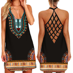 Mini-robe-de-plage-Style-africain-d-contract-ample-Camis-sans-manches-Sexy-Dashiki-pour-femmes