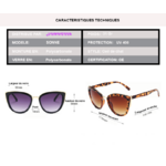 caractristique technique pour les lunettes SONNE