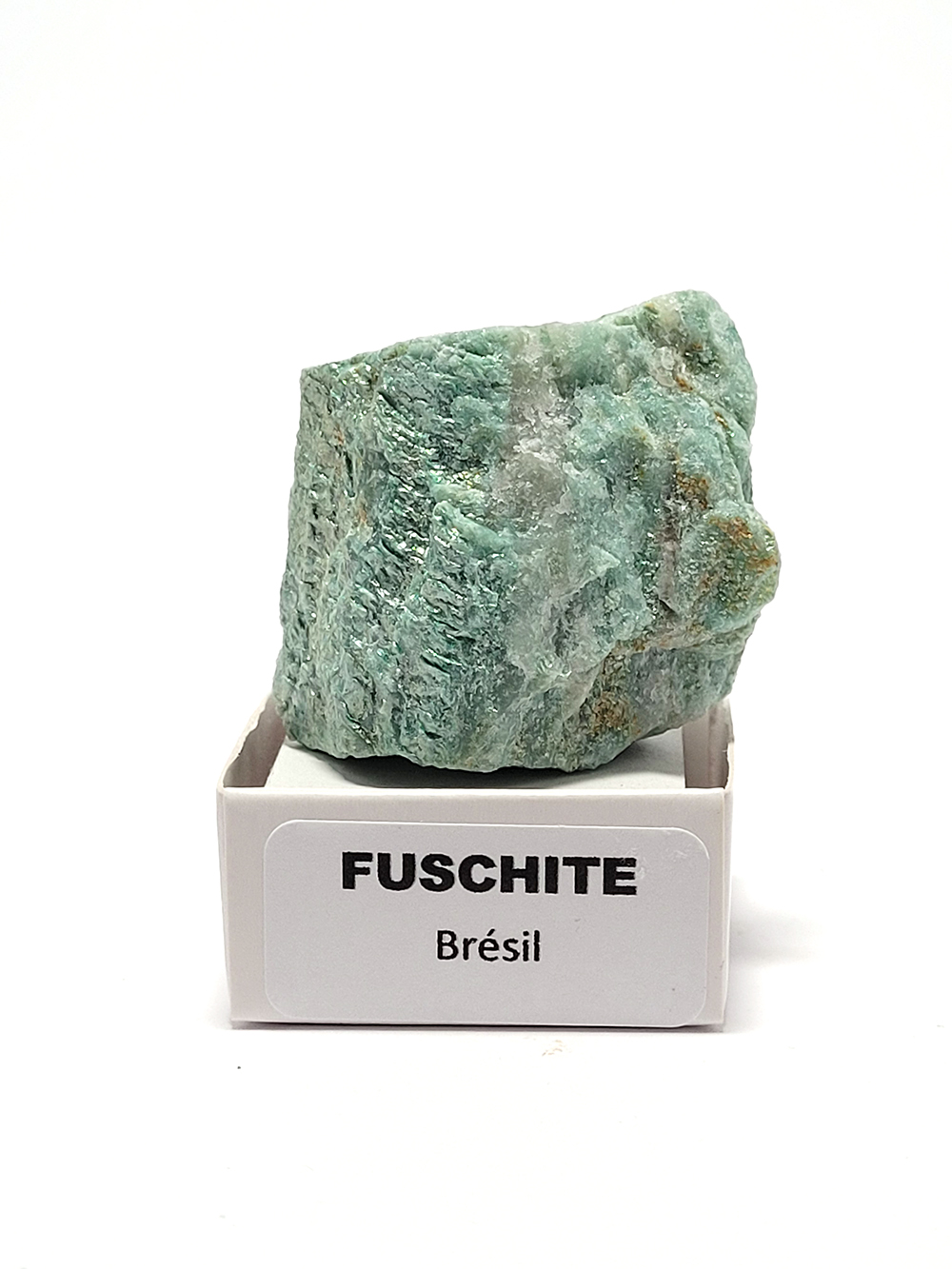 fuschite-brute-dans-une-boite-vue-de-face
