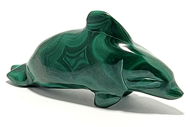 Dauphin en MALACHITE  100 g