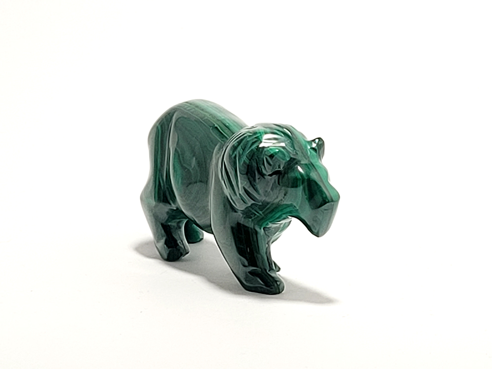 lion-en-malachite-vue-de-face