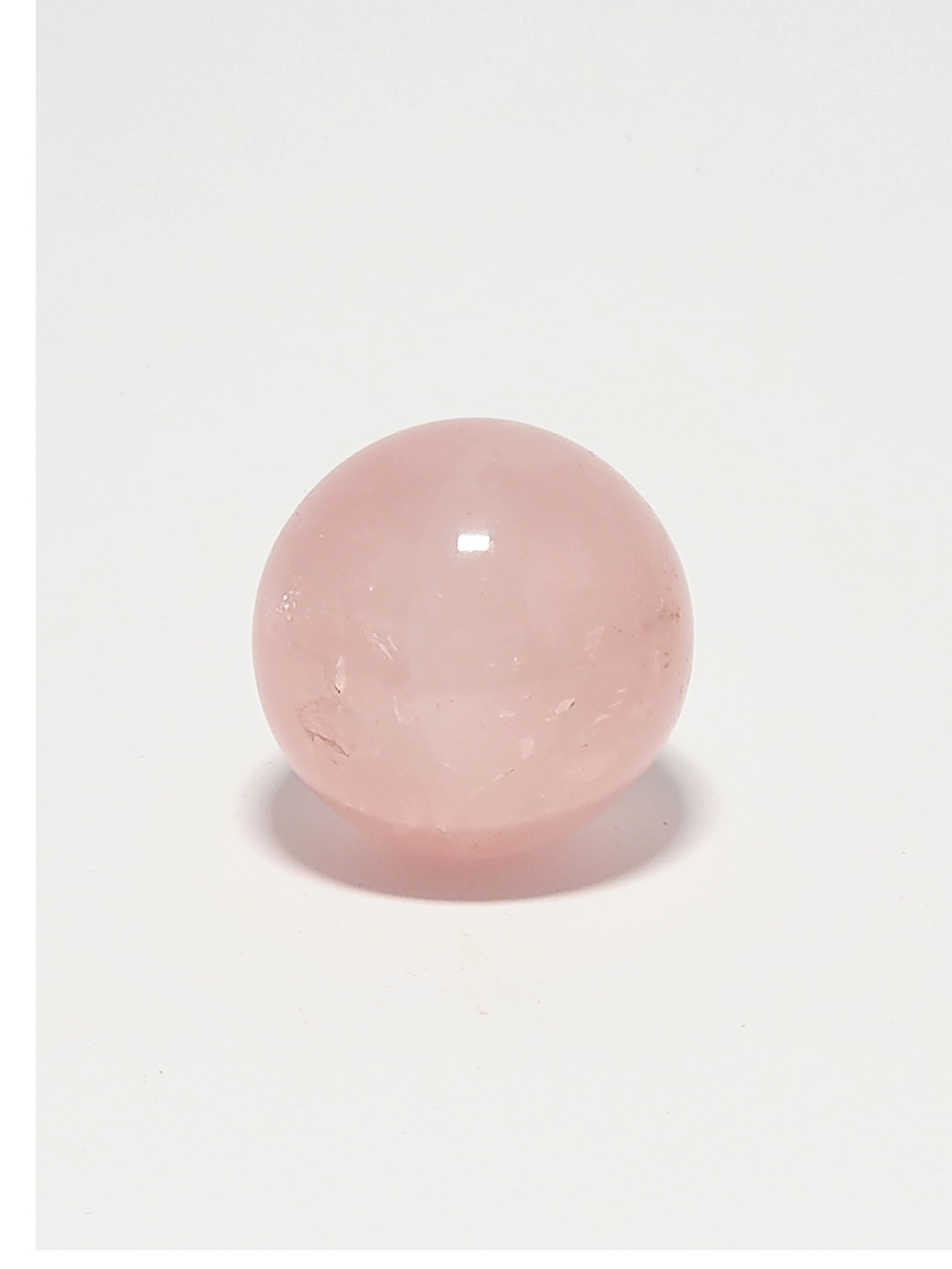 SPHÈRE EN QUARTZ ROSE - 105 g