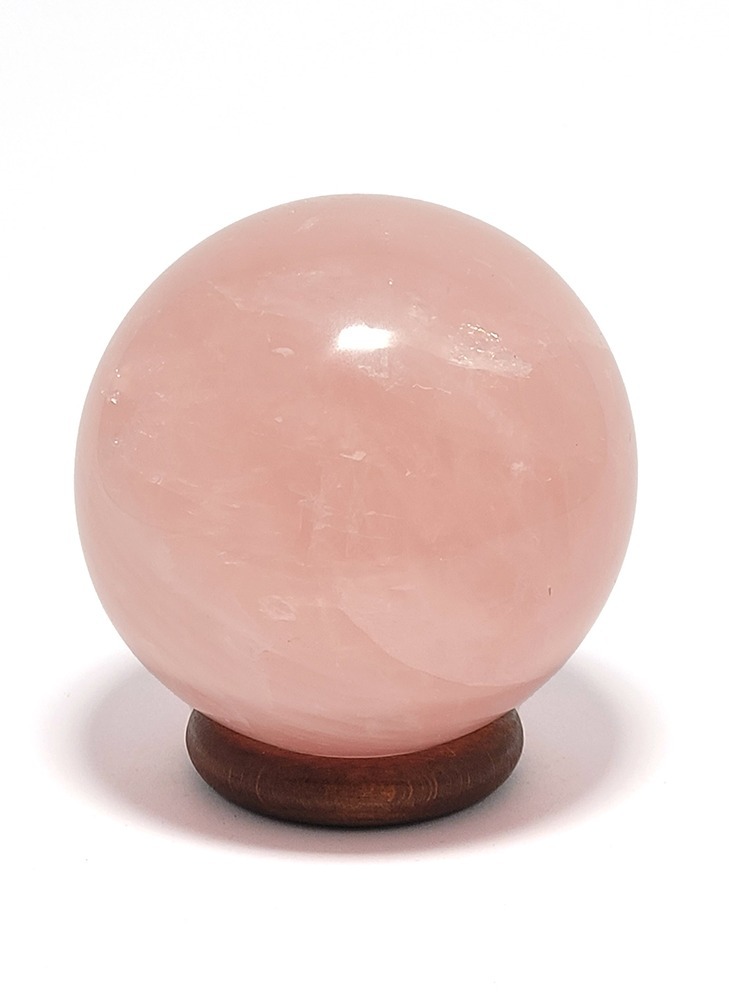 SPHÈRE EN QUARTZ ROSE - 421 g