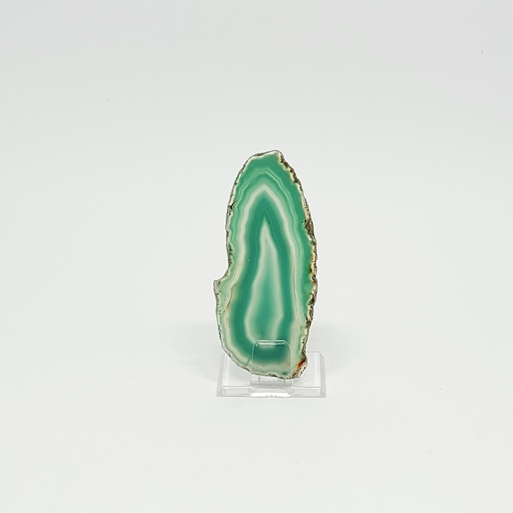 Tranche d\'AGATE sur socle