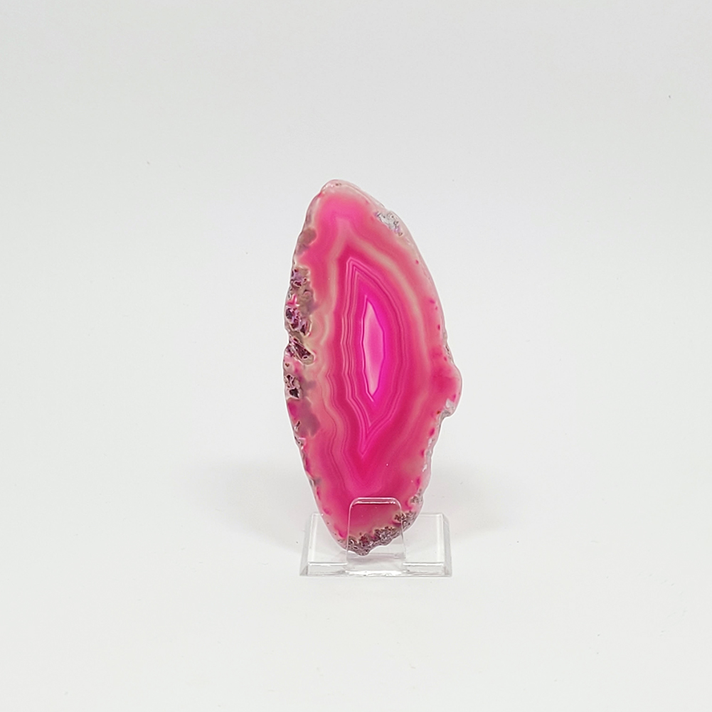 Tranche d\'AGATE sur socle