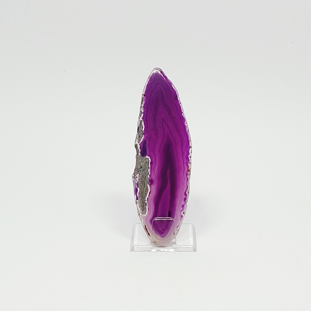 Tranche d\'AGATE sur socle