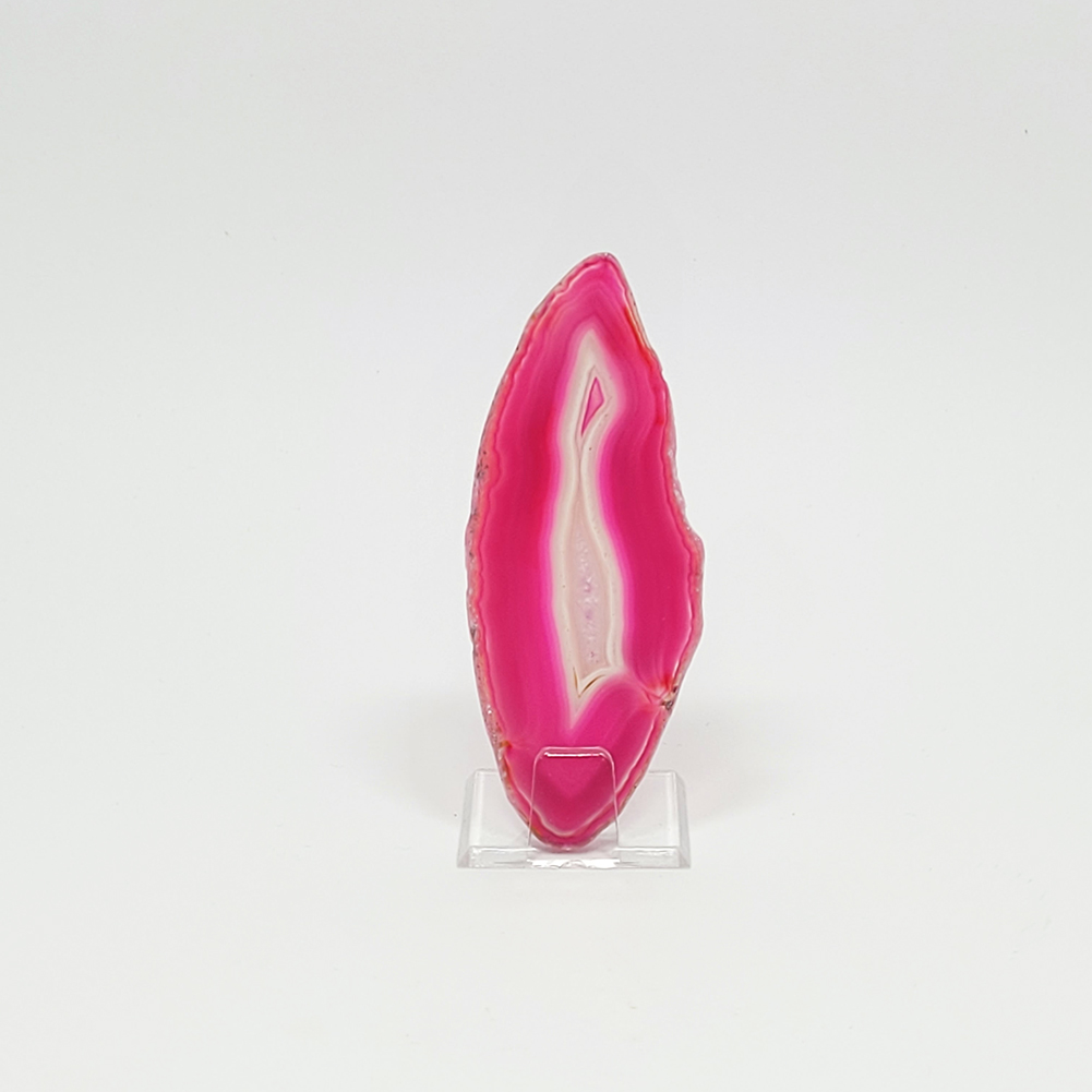 Tranche d\'AGATE sur socle
