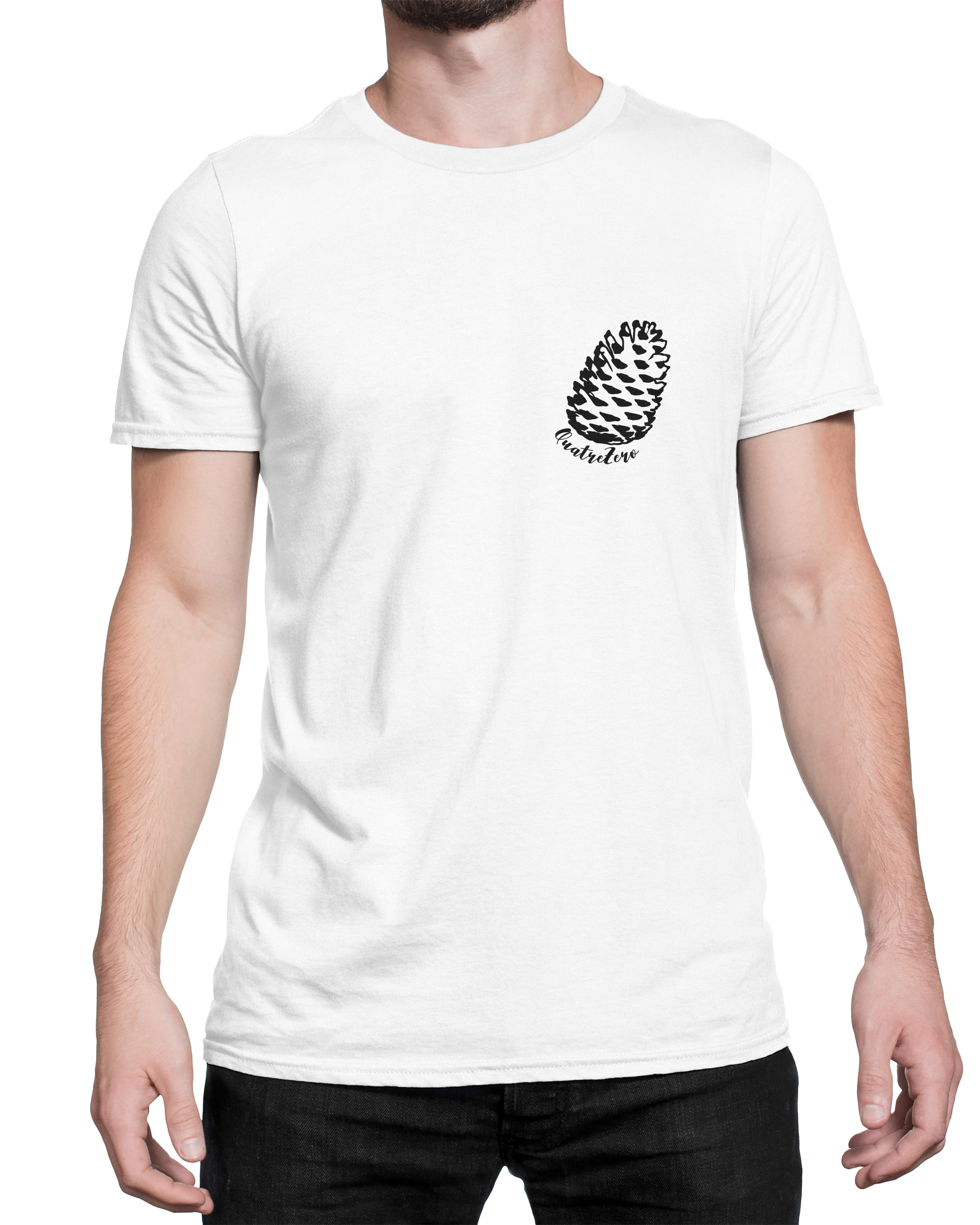T010W-tee-shirt-quatrezero-40-landes-pigne-blanc