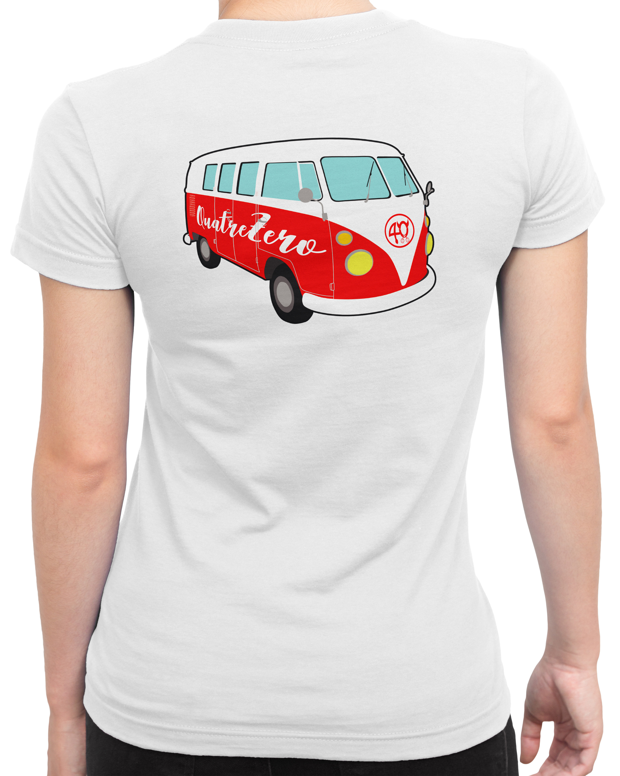 Tee-shirt 40 QuatreZero femme Surfing Van