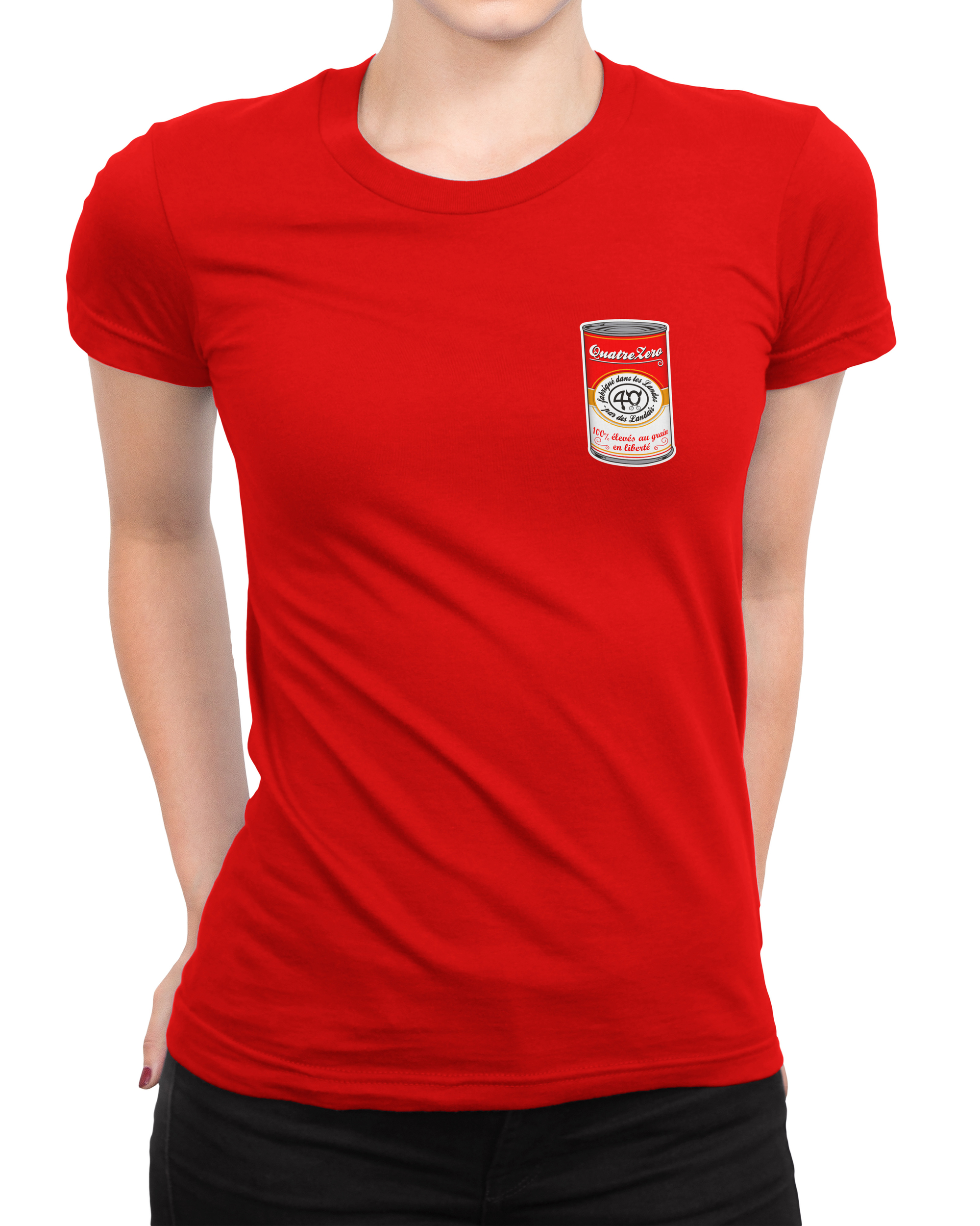 Tee-shirt 40 QuatreZero femme Petite Boîte à Miam