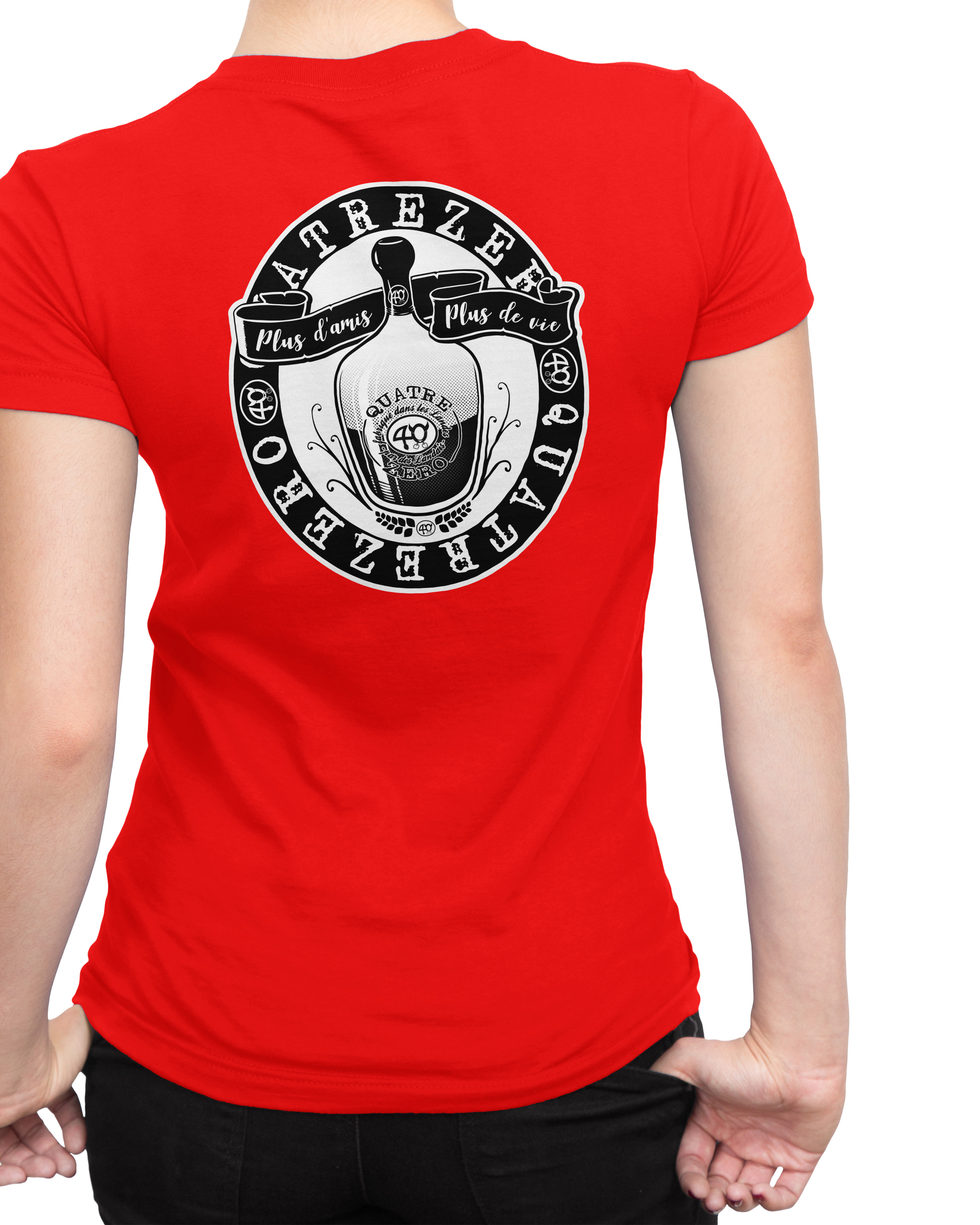 Tee-shirt 40 QuatreZero femme Armagnac