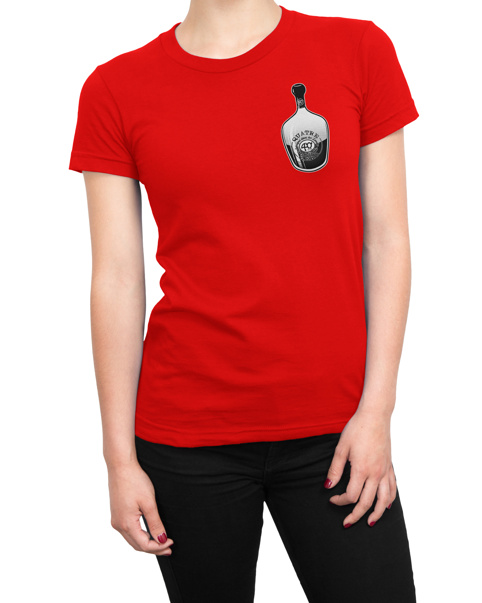 Tee-shirt 40 QuatreZero femme Armagnac simple