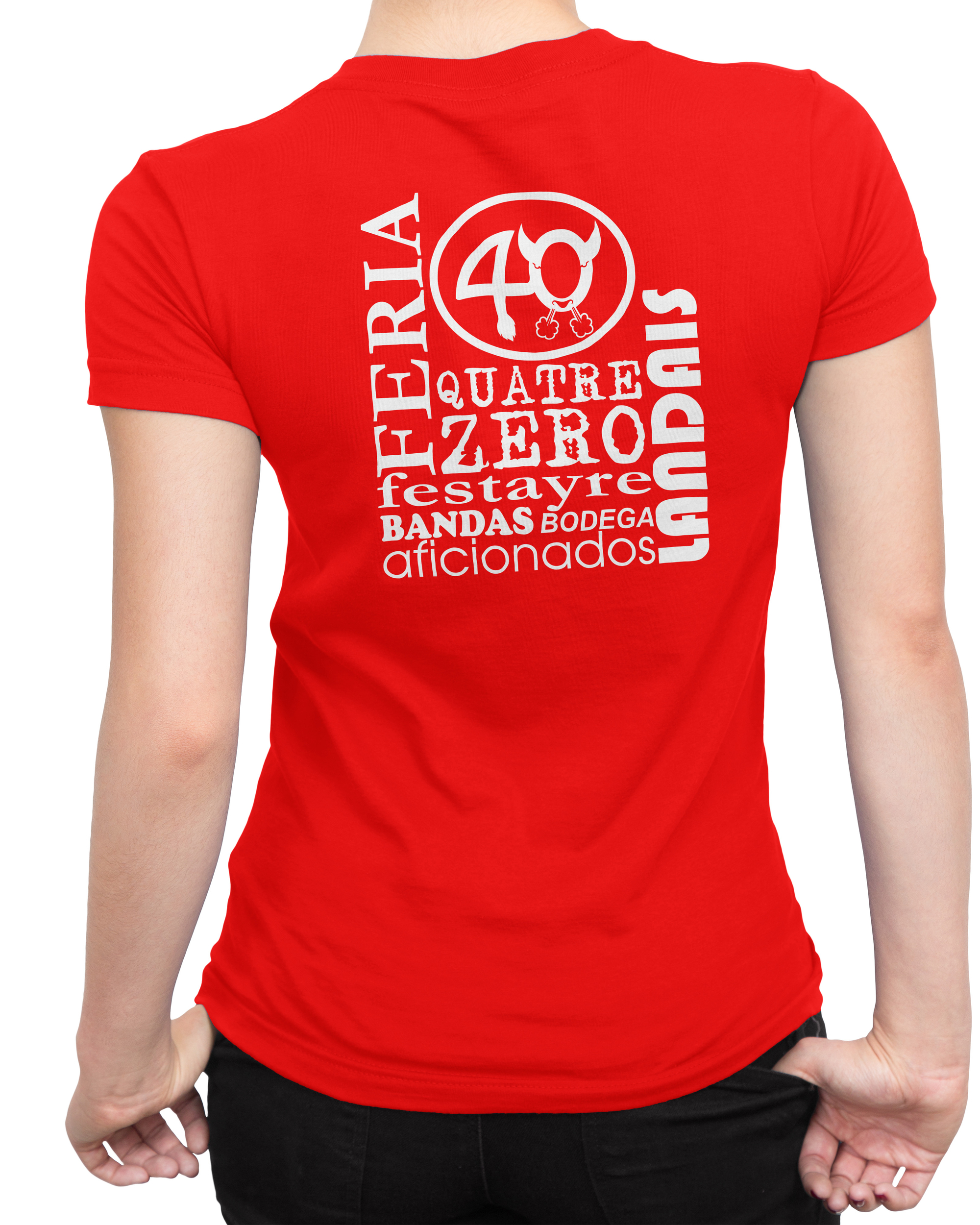 Tee-shirt 40 QuatreZero femme Landes Patchwork