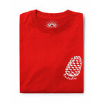 TF010R-tee-shirt-quatrezero-40-landes-pigne-folded-rouge