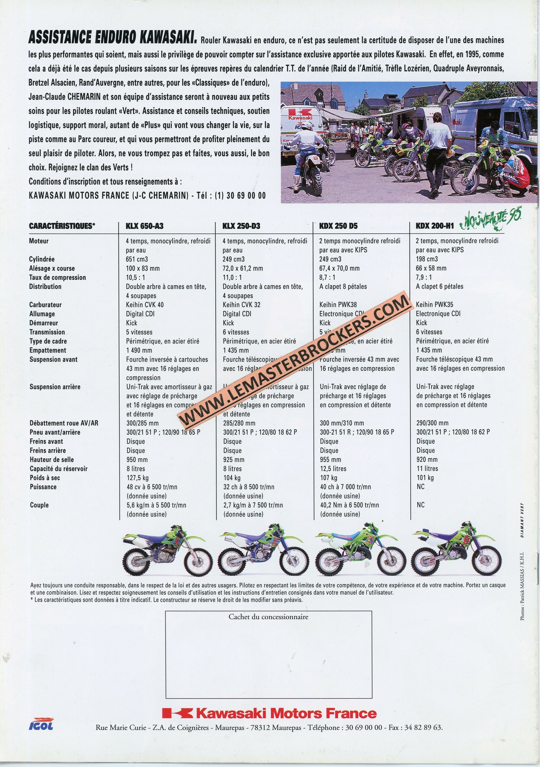 brochure-moto-KAWASAKI-ENDURO-KLX-250R-650R-KDX-200-250-lemasterbrockers