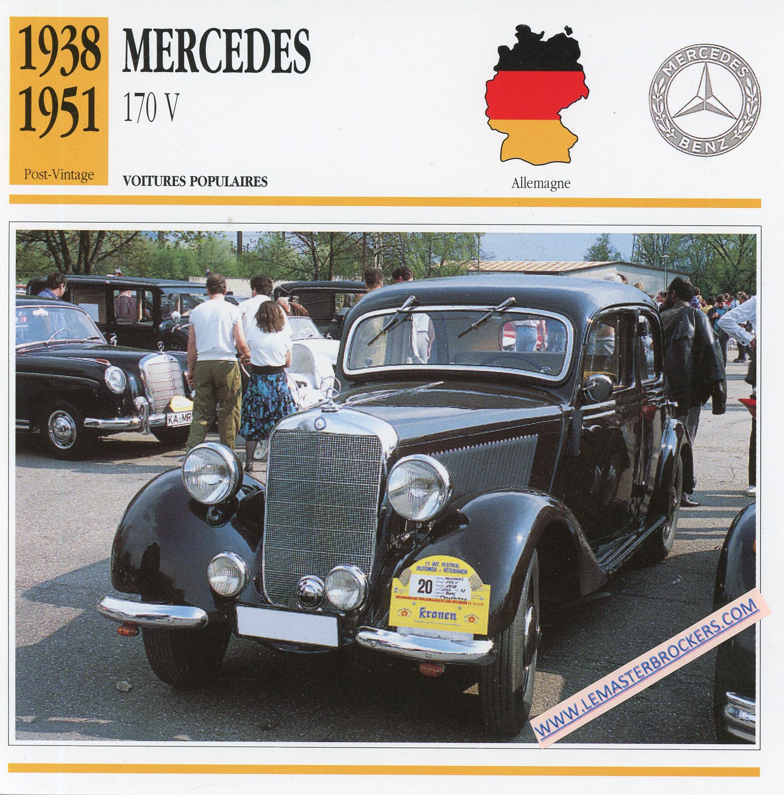 FICHE-AUTO-ATLAS-MERCEDES-BENZ-170V-1938-1951-LEMASTERBROCKERS-CARD-CARS