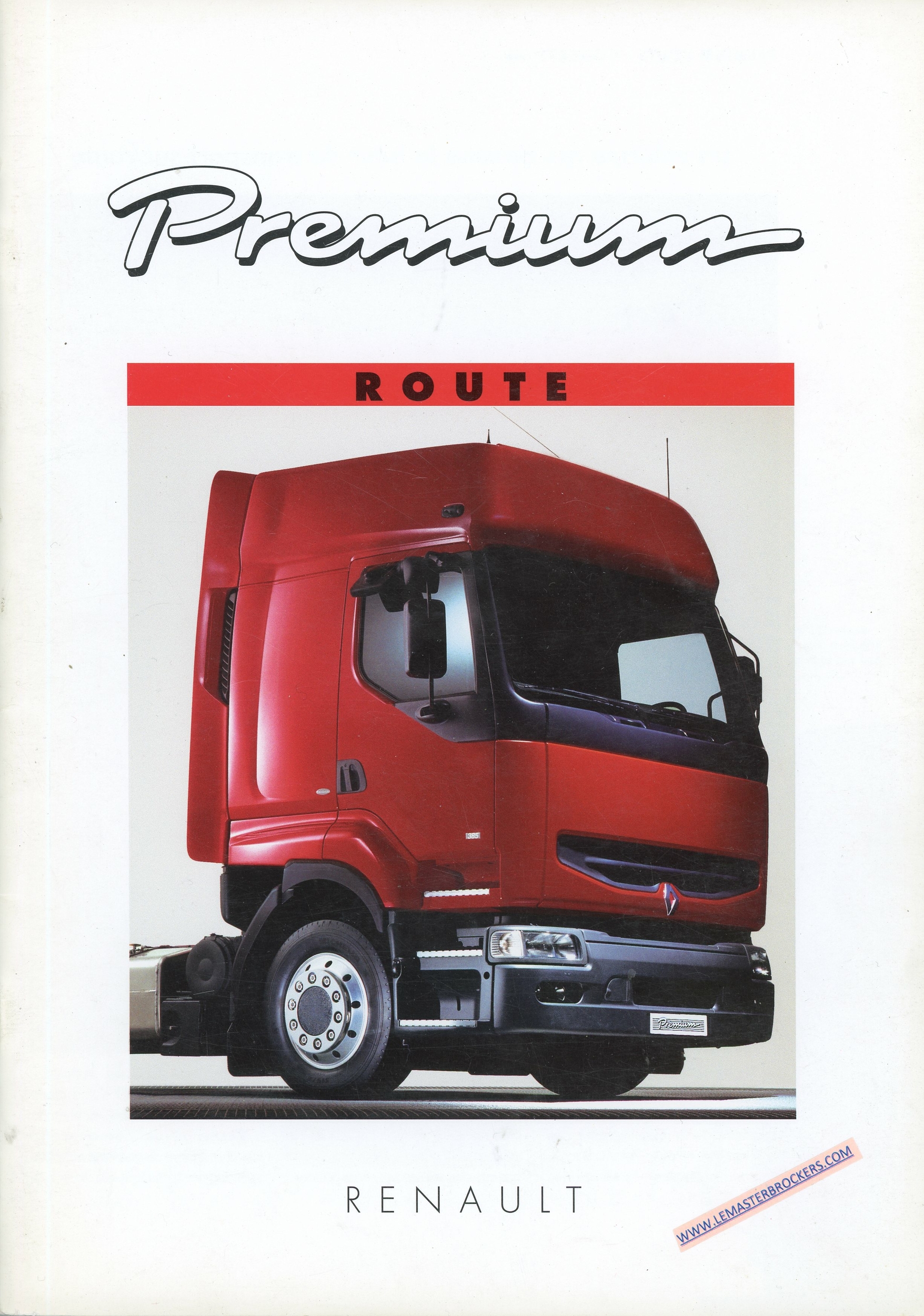 BROCHURE-camion-renault-PREMIUM-ROUTE-lemasterbrockers-1996