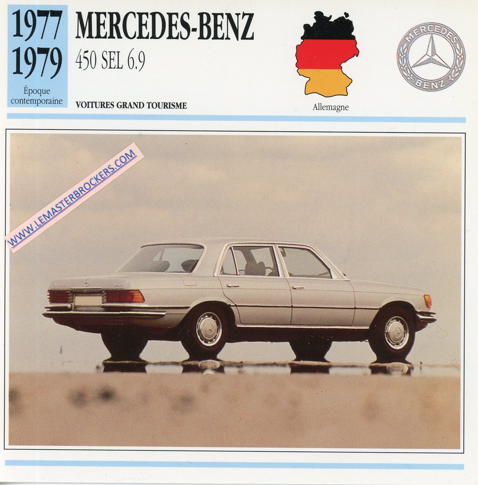 FICHE-AUTO-MERCEDES-BENZ-450-SEL-1977-1979-LEMASTERBROCKERS