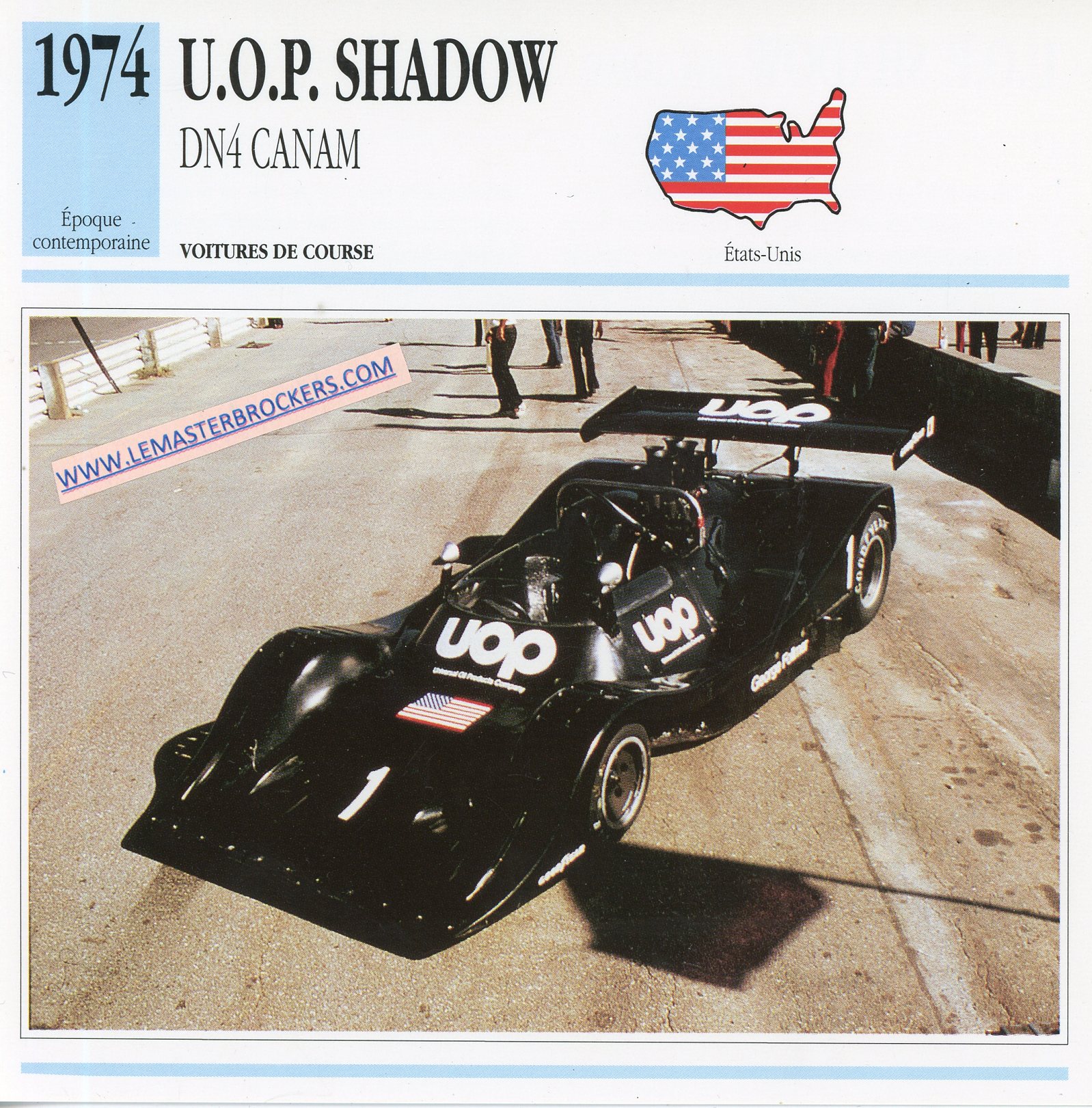 FICHE-AUTO-UOP-SHADOW-DN4-CANAM-1974-LEMASTERBROCKERS