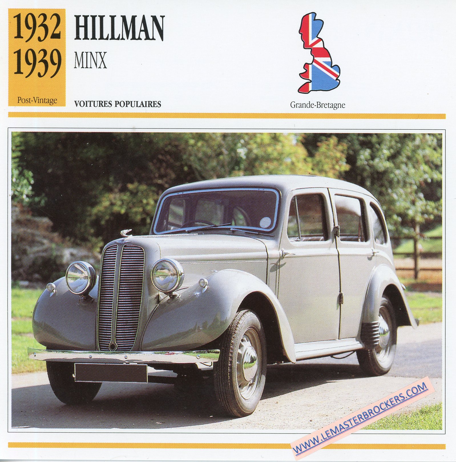 FICHE-AUTO-TECHNIQUE-HILLMAN-MINX-1932-1939-LEMASTERBROCKERS