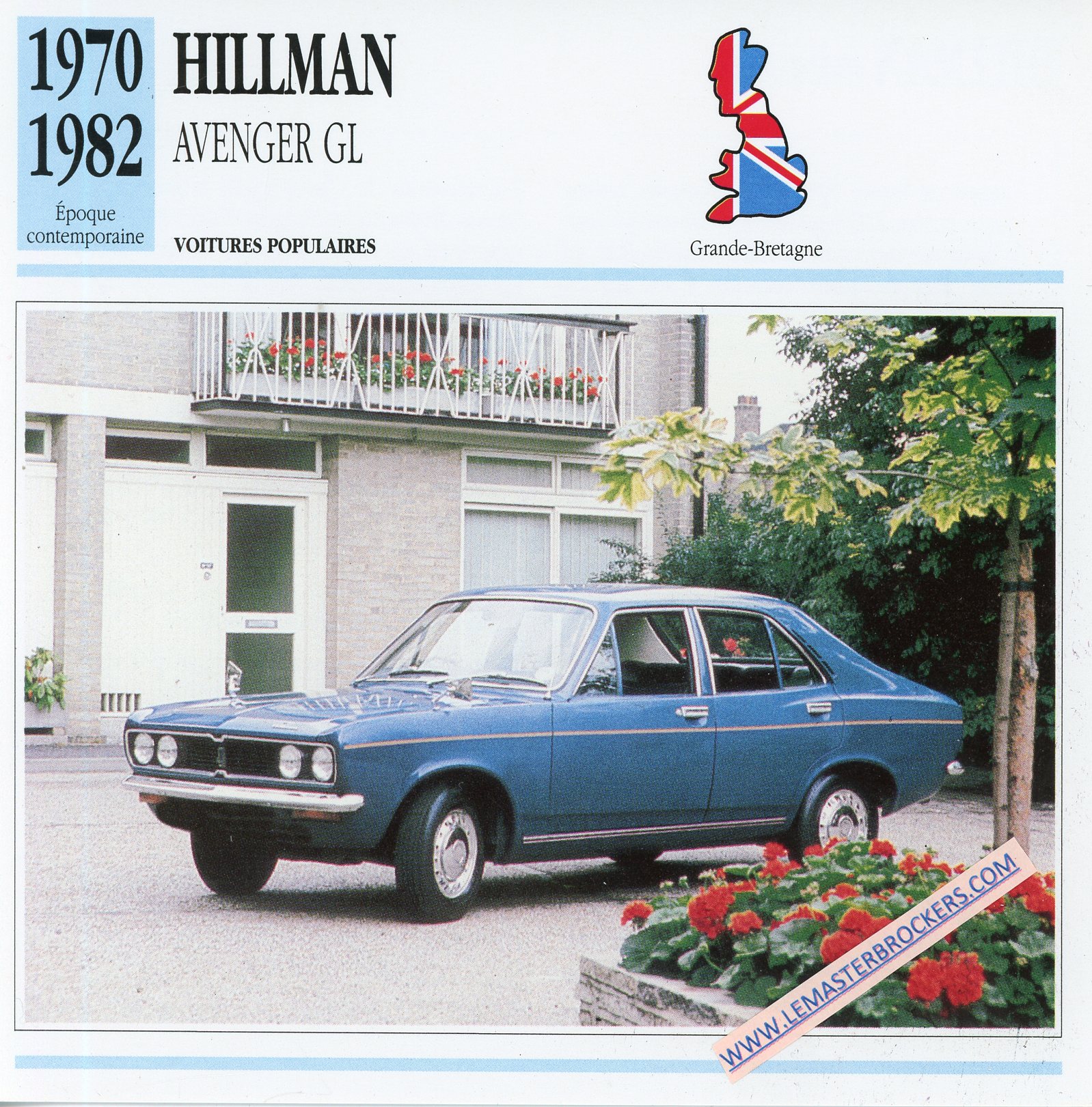 FICHE-AUTO-TECHNIQUE-HILLMAN-AVENGER-GL-1970-1982-LEMASTERBROCKERS