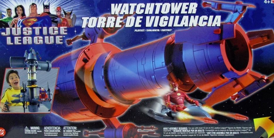 DC-JUSTICE-LEAGUE-WATCHTOWER-MATTEL-JOUET-VINTAGE-LEMASTERBROCKERS-COM