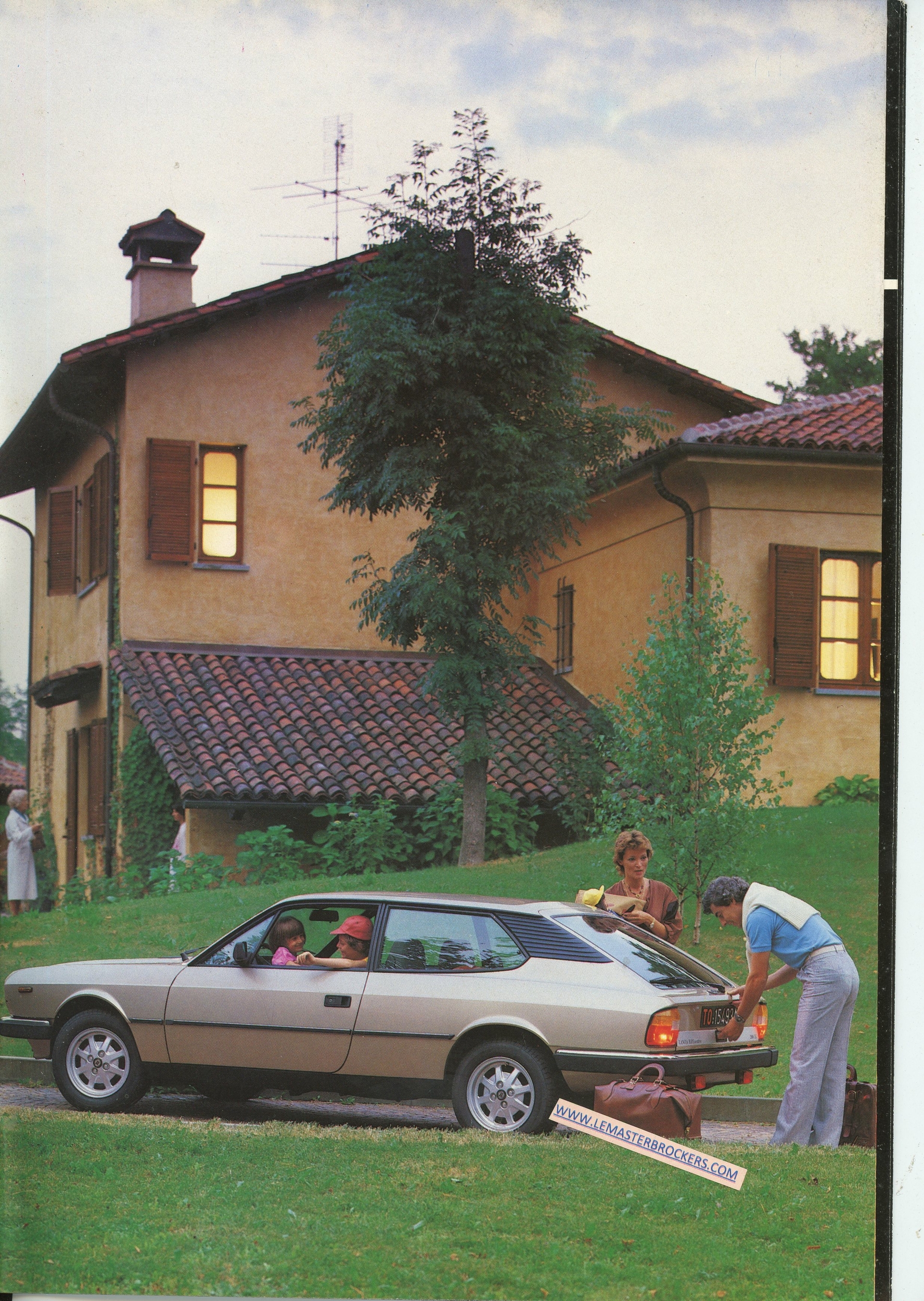 BROCHURE-LANCIA-HP-EXECUTIVE-1600-2000-I-E-LEMASTERBROCKERS-CATALOGUE-AUTO