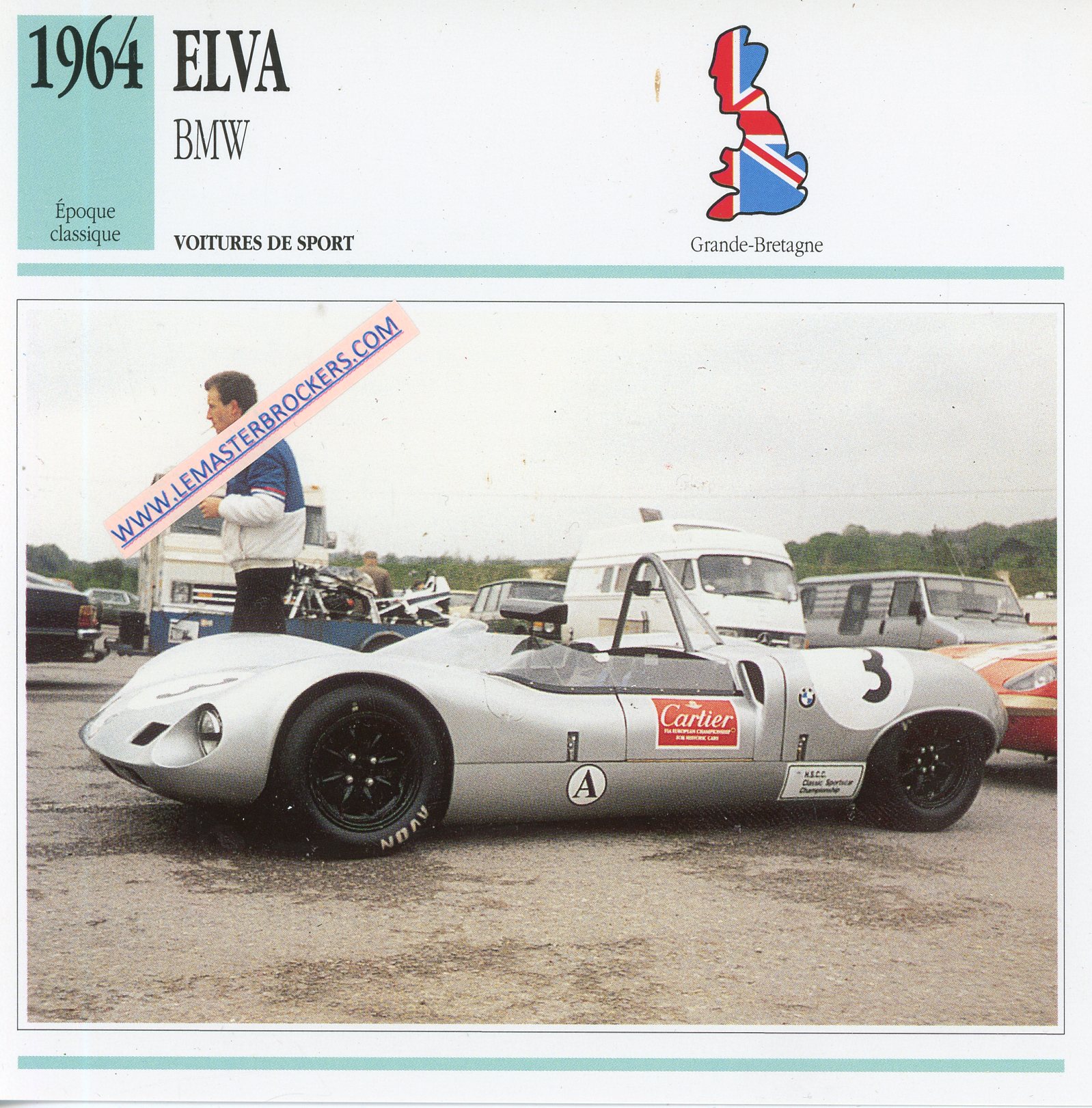 FICHE-AUTO-ELVA-BMW-1964-LEMASTERBROCKERS-ATLAS