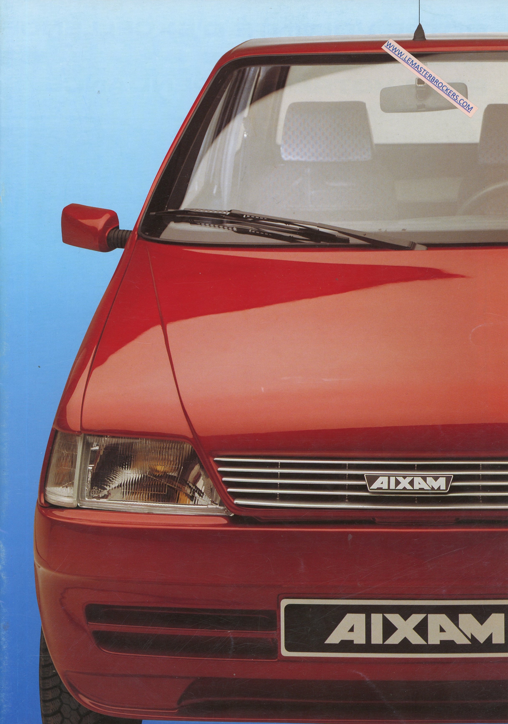 BROCHURE-AIXAM-A540-A550-500UT-LEMASTERBROCKERS-CATALOGUE-VOITURETTE-SANS-PERMIS