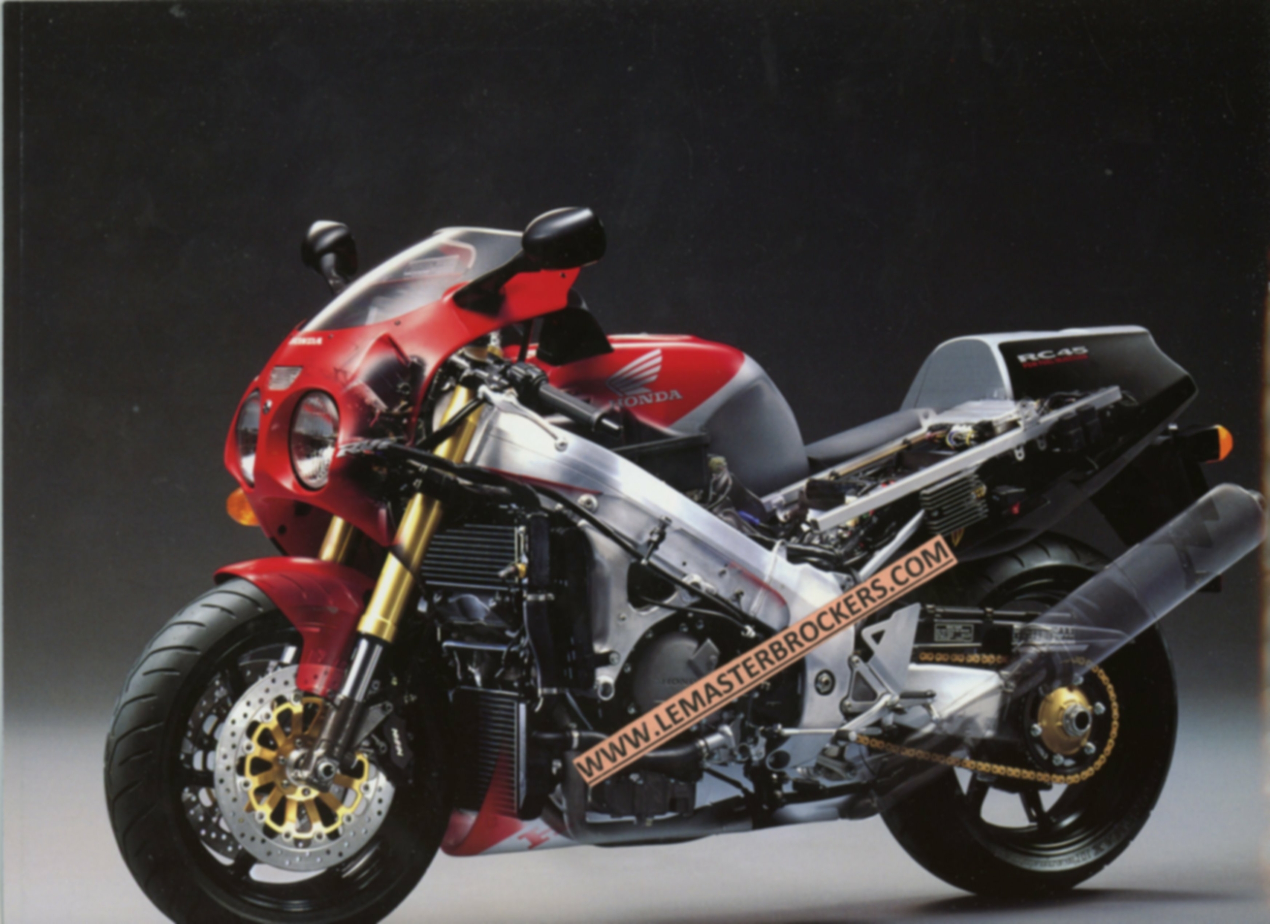 BROCHURE-MOTO-HONDA-RVF-RC30-RVFRC30-LEMASTERBROCKERS-1994