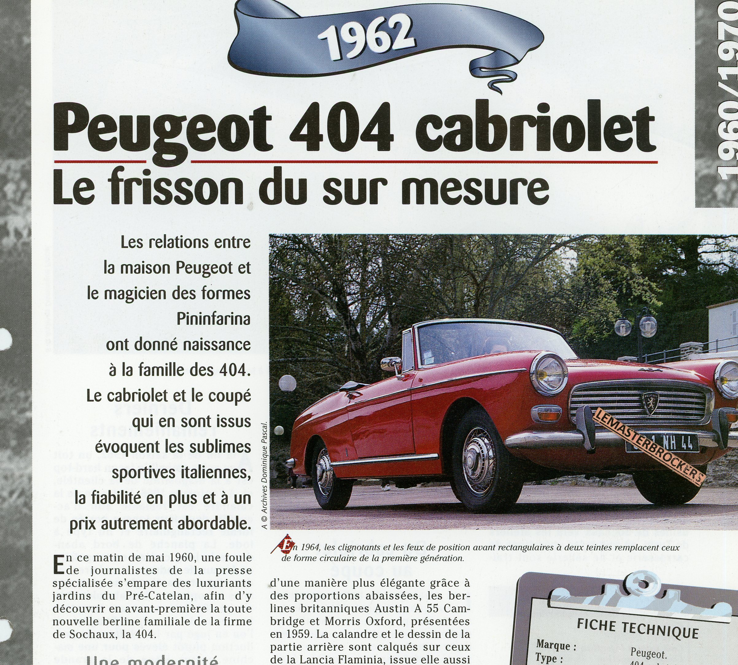 PEUGEOT-404-CABRIOLET-1962-FICHE-TECHNIQUE-VOITURE-LEMASTERBROCKERS