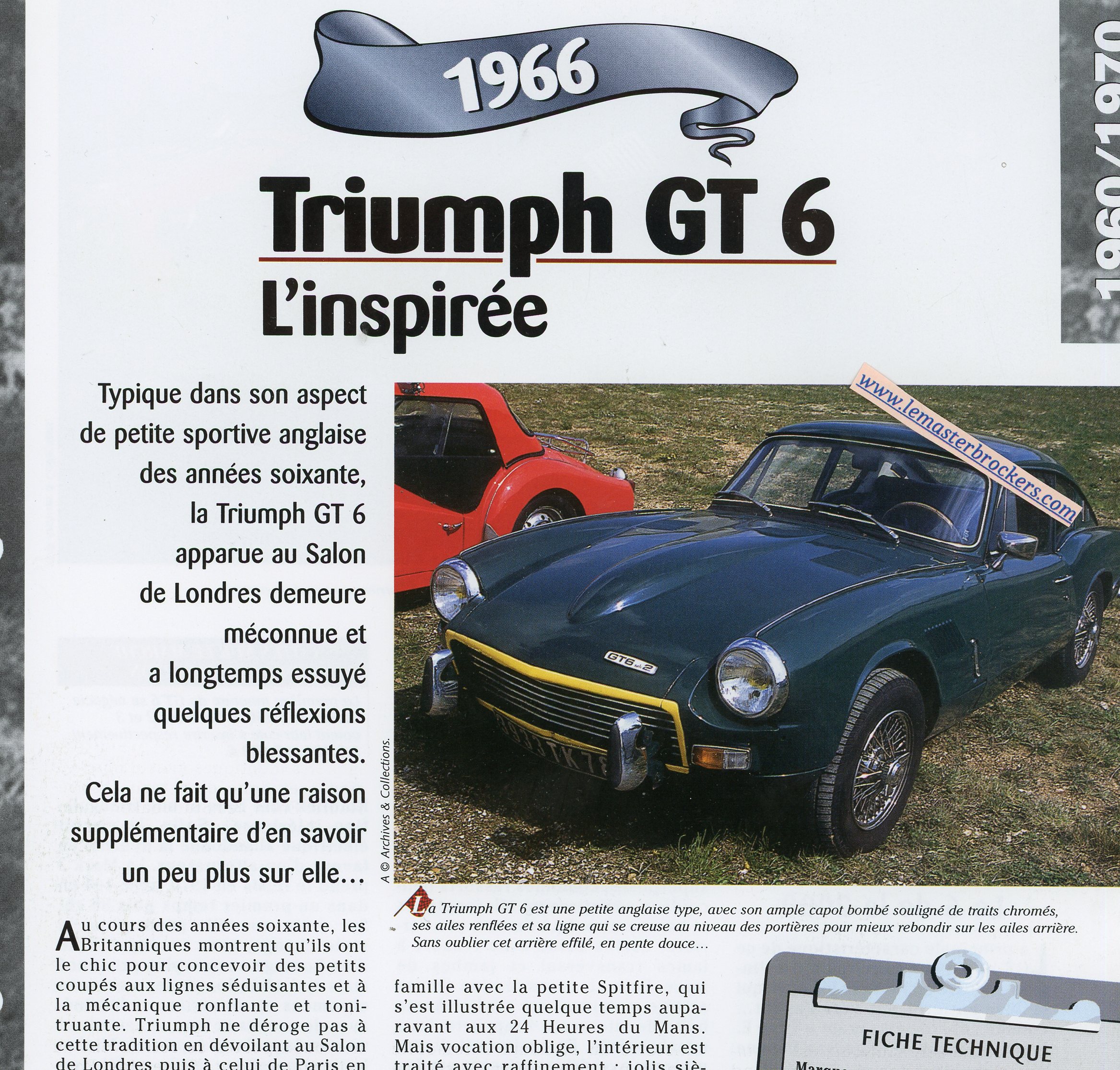 TRIUMPH-GT6-MK1-1961-FICHE-TECHNIQUE-VOITURE-LEMASTERBROCKERS