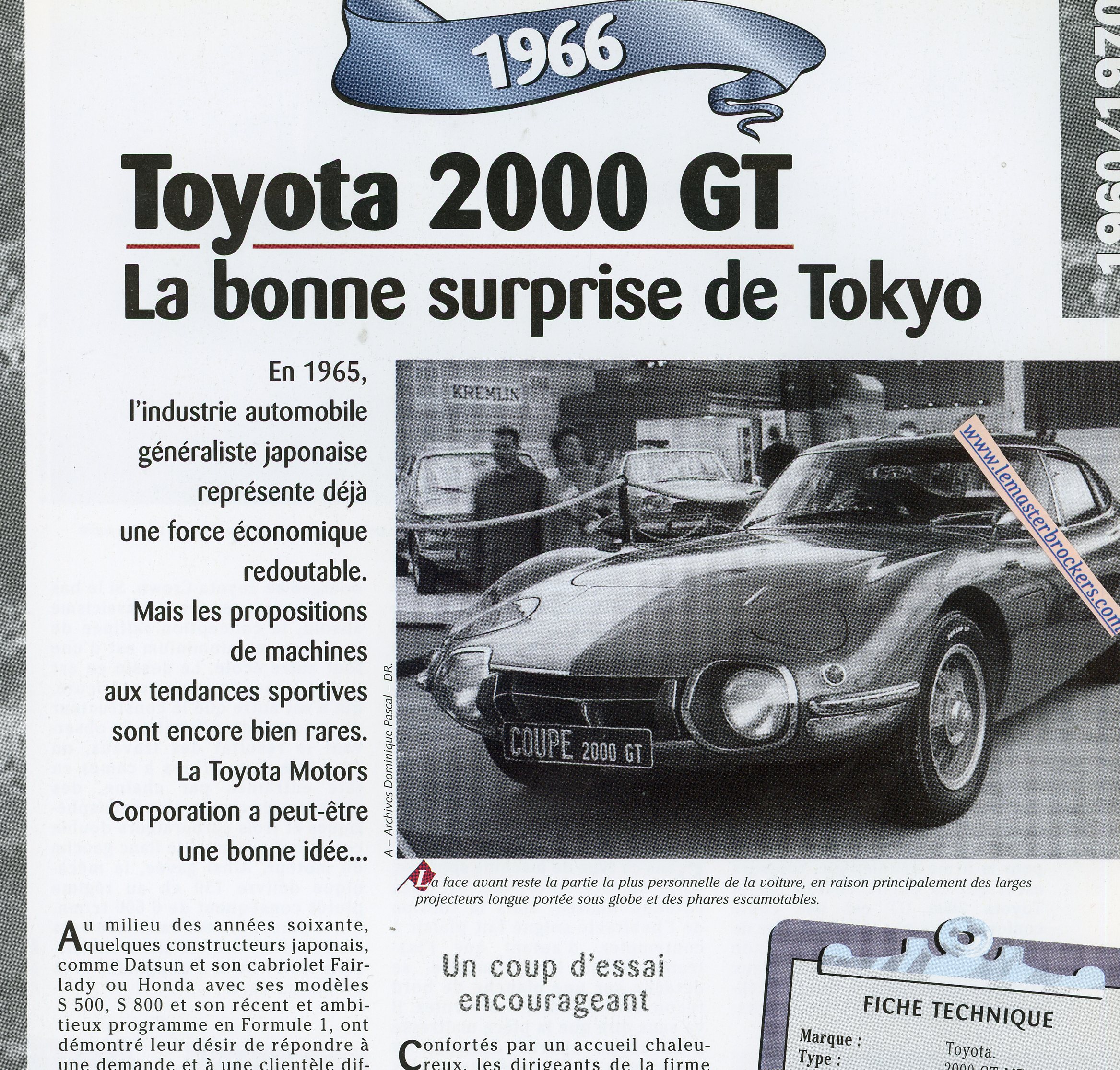 TOYOTA-2000-GT-1966-GT2000-FICHE-TECHNIQUE-VOITURE-LEMASTERBROCKERS