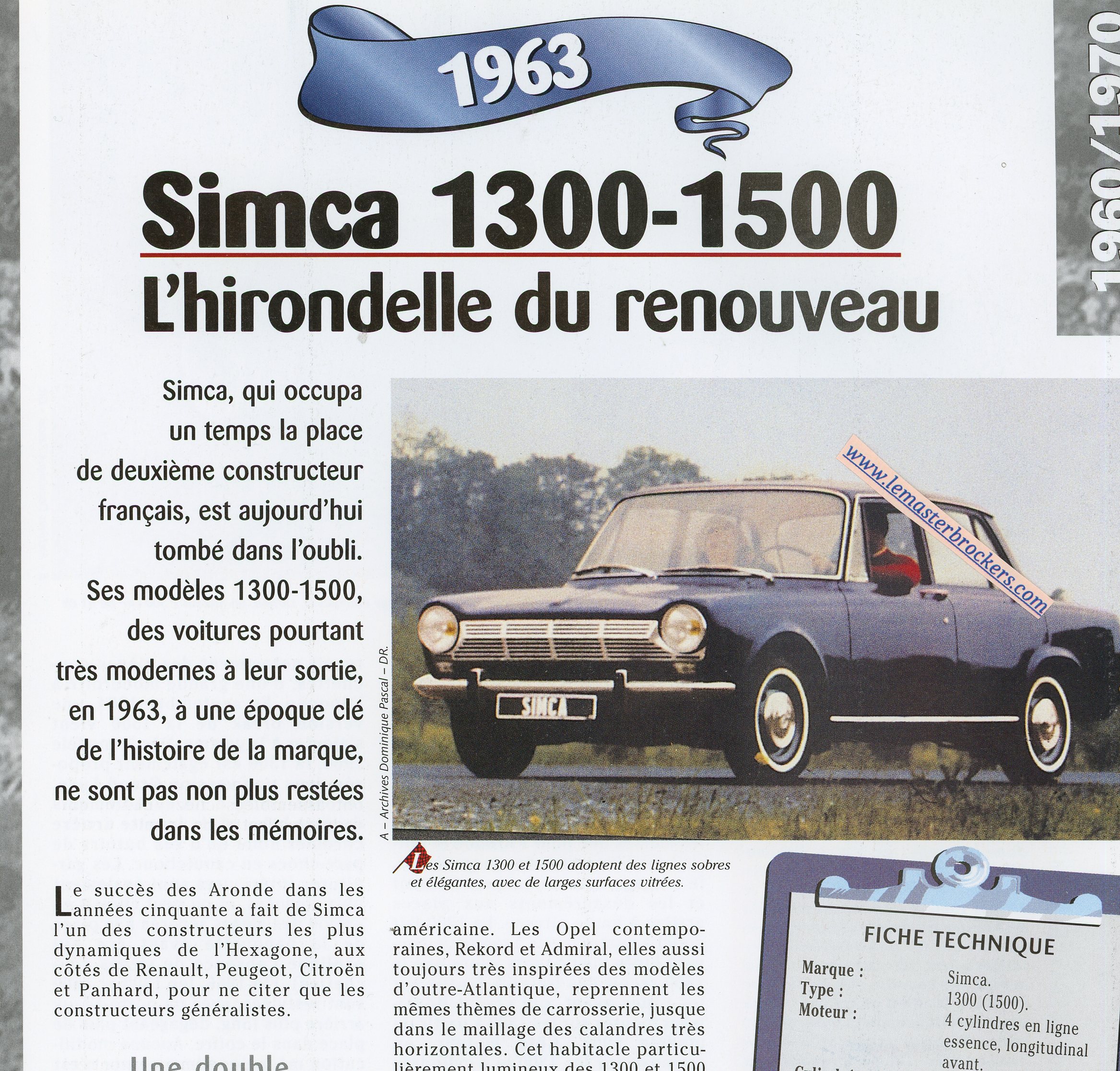 SIMCA-1300-1500-1963-FICHE-TECHNIQUE-VOITURE-LEMASTERBROCKERS