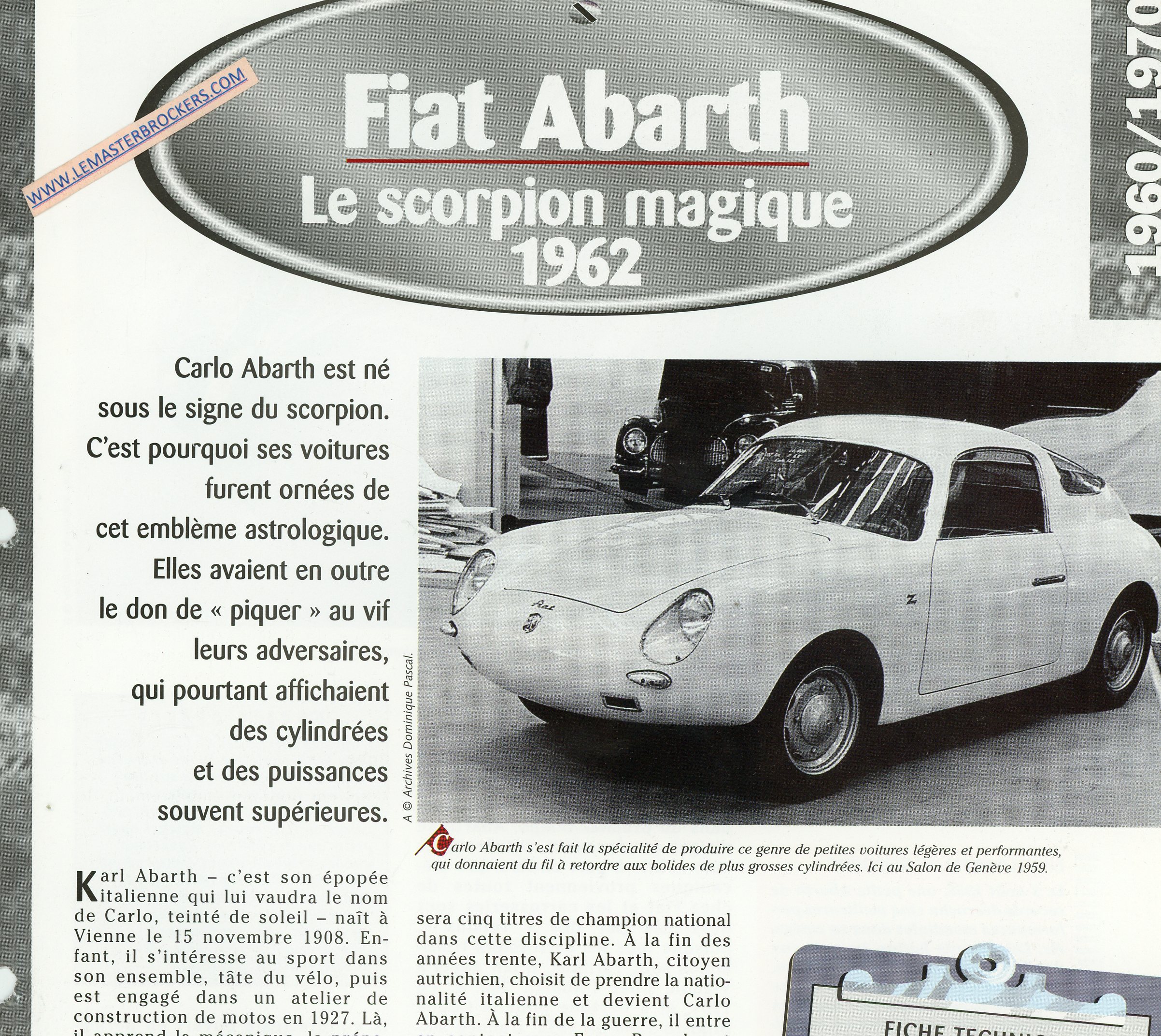 FIAT-ABARTH-1962-FICHE-TECHNIQUE-ABARTH-RECORD-1958-LEMASTERBROCKERS-COM