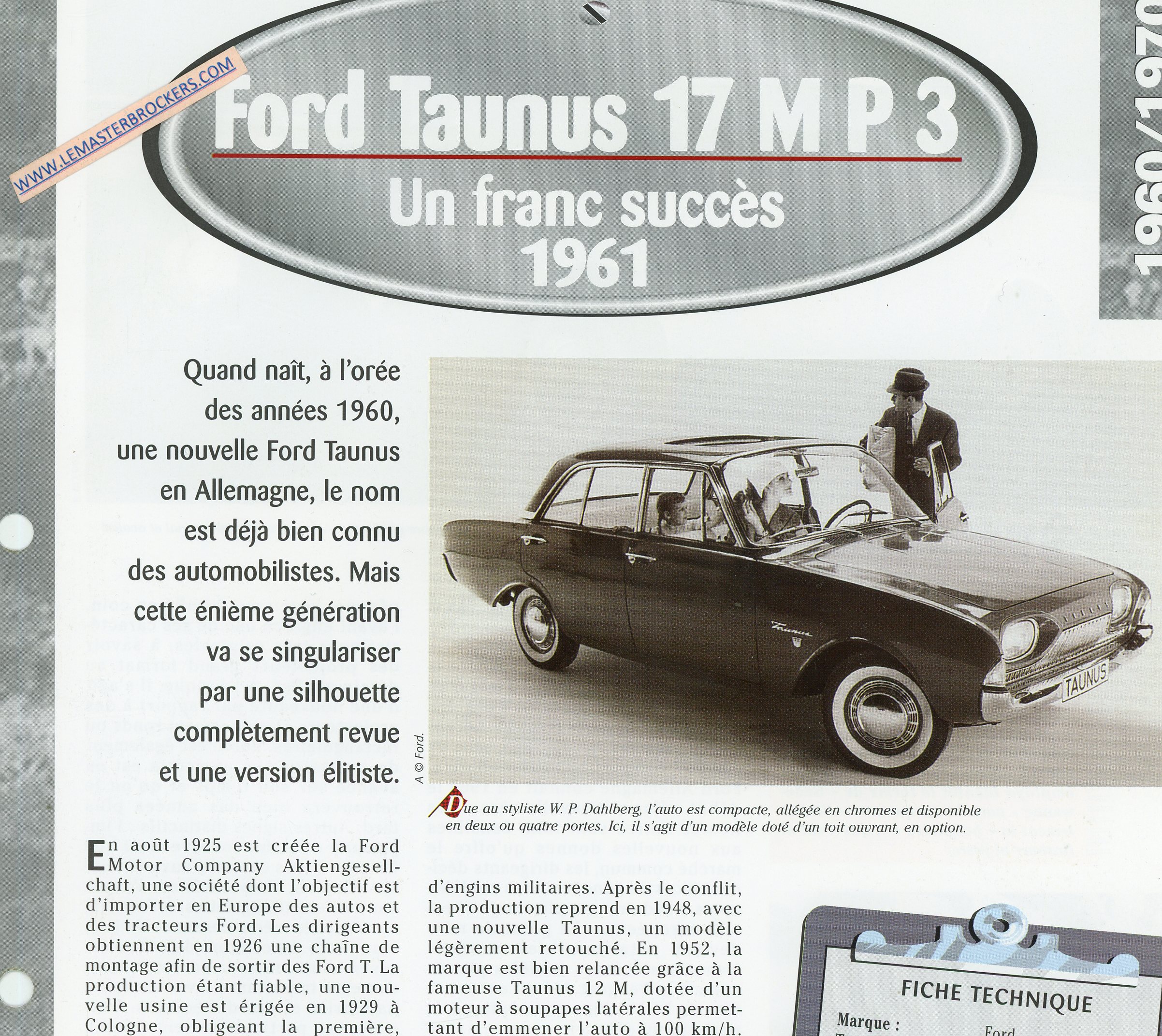 FORD-TAUNUS-17M-FICHE-TECHNIQUE-LEMASTERBROCKERS-COM