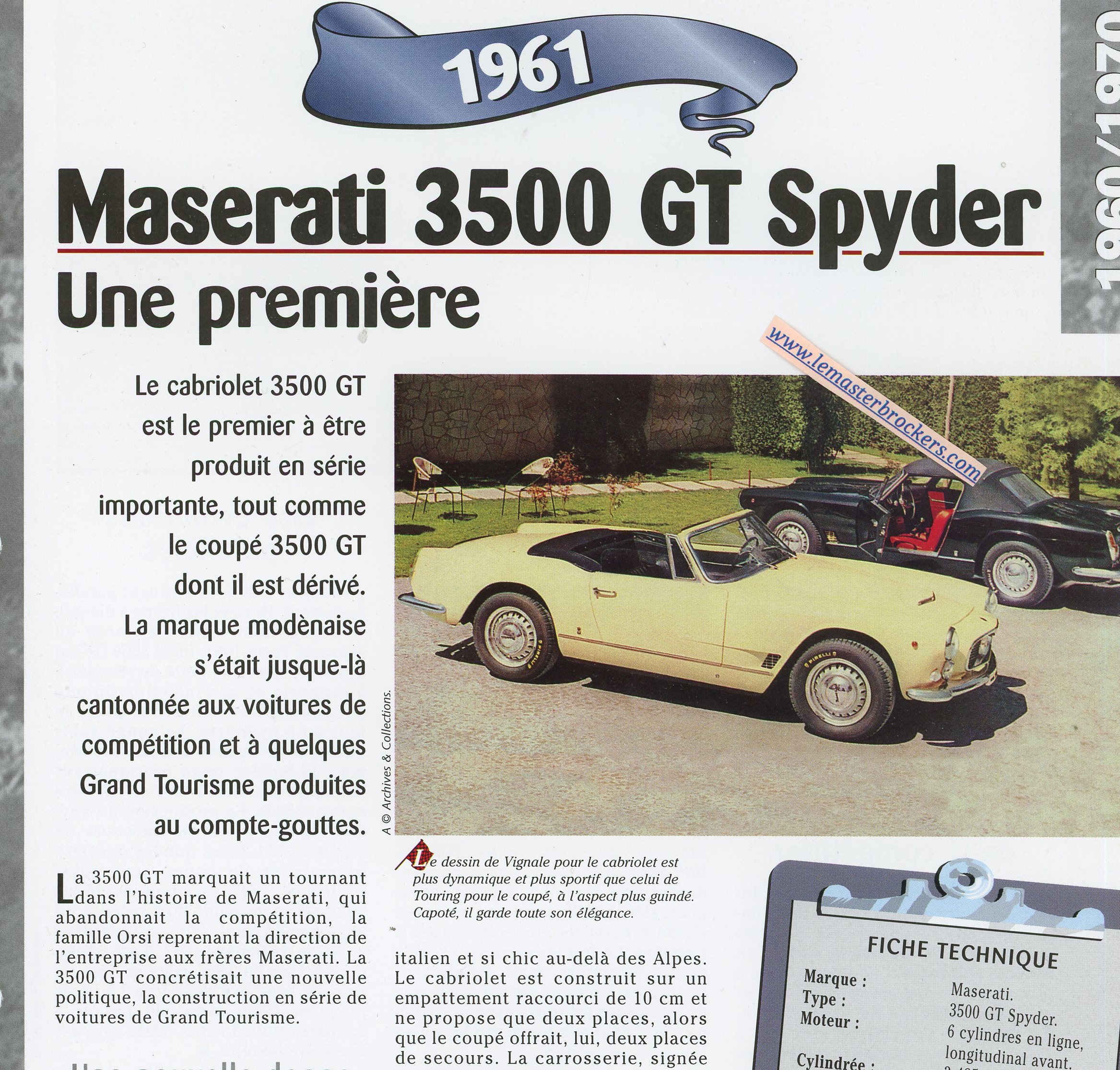 MASERATI-3500-GT-SPYDER-1961-FICHE-TECHNIQUE-LEMASTERBROCKERS