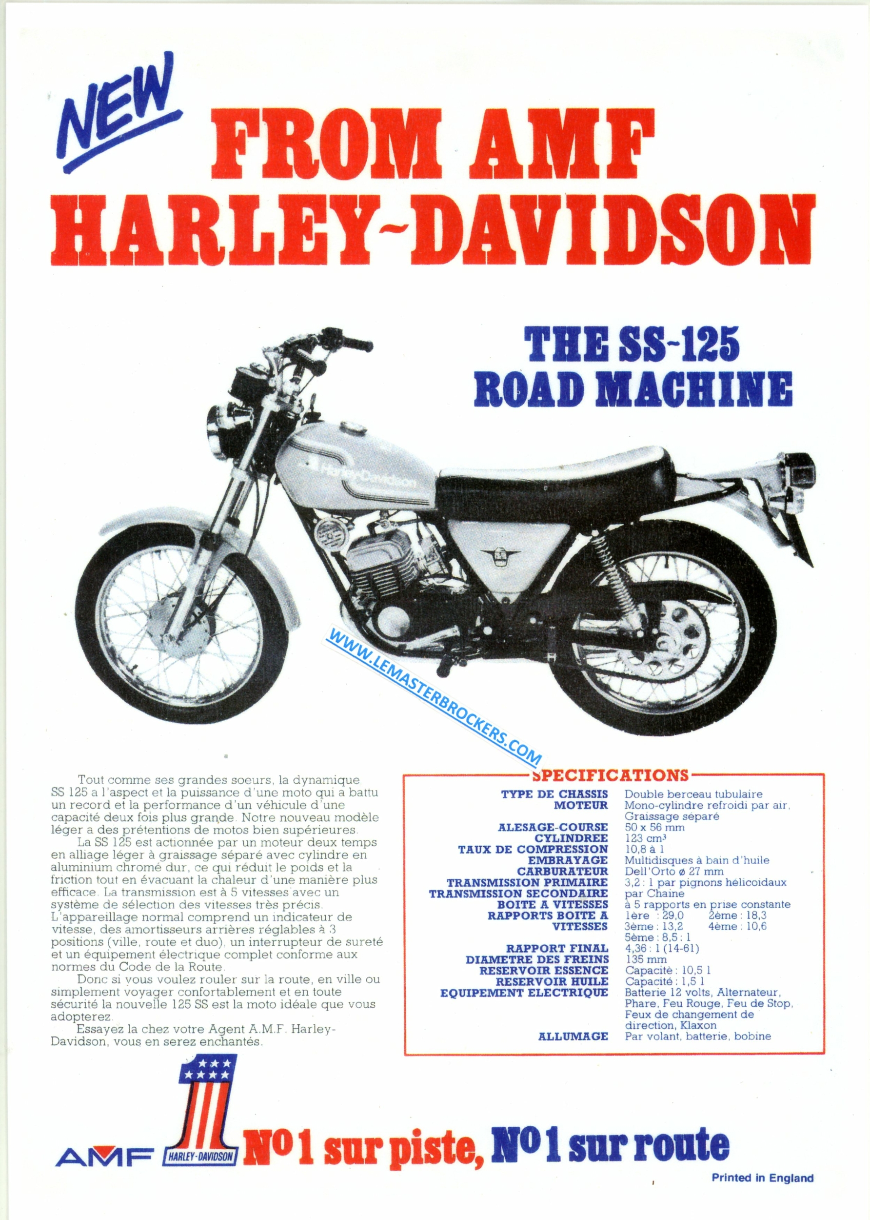 FICHE-MOTO-HARLEY-DAVIDSON-SS-125-AMF-SS125-LEMASTERBROCKERS