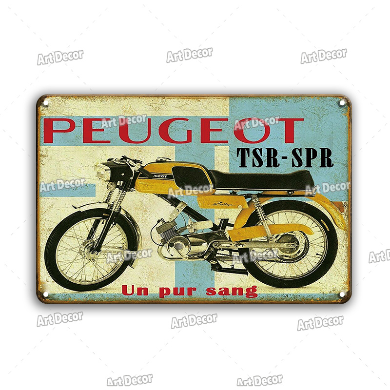 Plaque-m-tallique-pour-motos-Vintage-signe-en-fer-blanc-personnalis-Art-mural-r-tro-homme