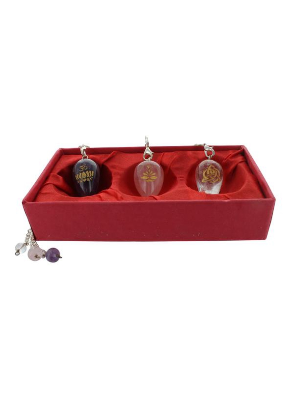 COFFRET-PENDULE-Amethyste, Quartz Rose et Cristal de Ro-LEMASTERBROCKERS-COM
