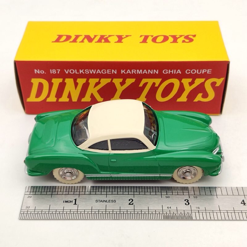 VW-KARMANN-GHIA-DINKY-TOYS-ATLAS-LEMASTERBROCKERS-VOITURE-MINIATURE-VOLKSWAGEN