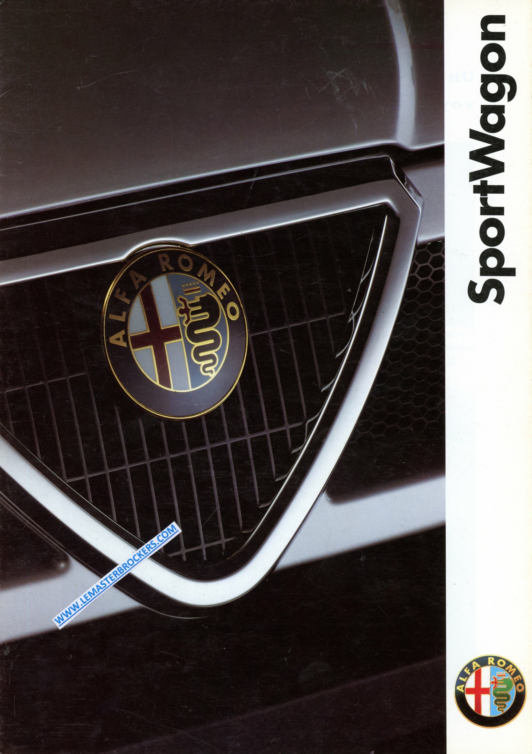 BROCHURE-ALFA-ROMEO-33-SPORTWAGON-1992-LEMASTERBROCKERS-CATALOGUE-AUTO