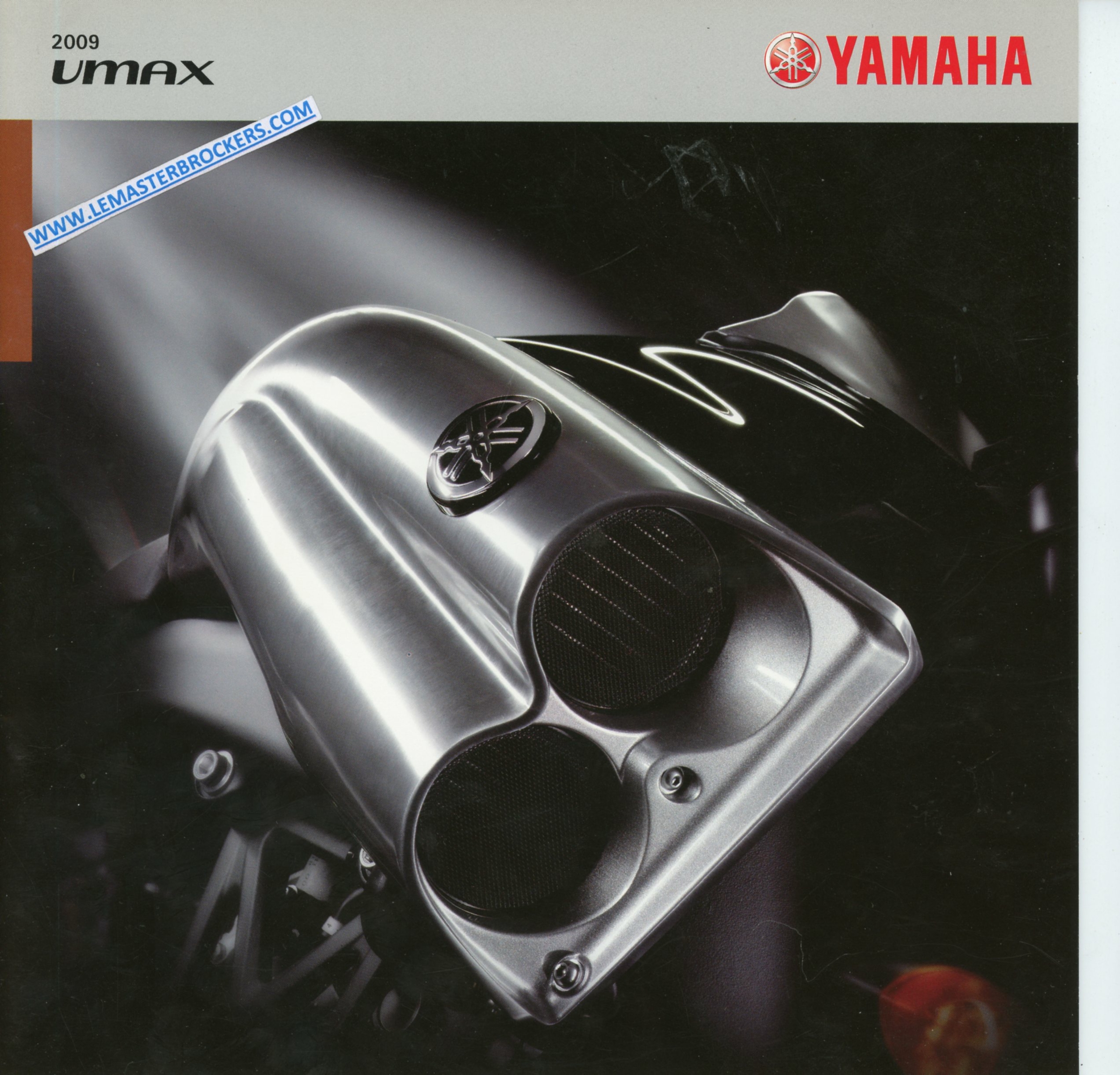BROCHURE MOTO YAMAHA VMAX 2009