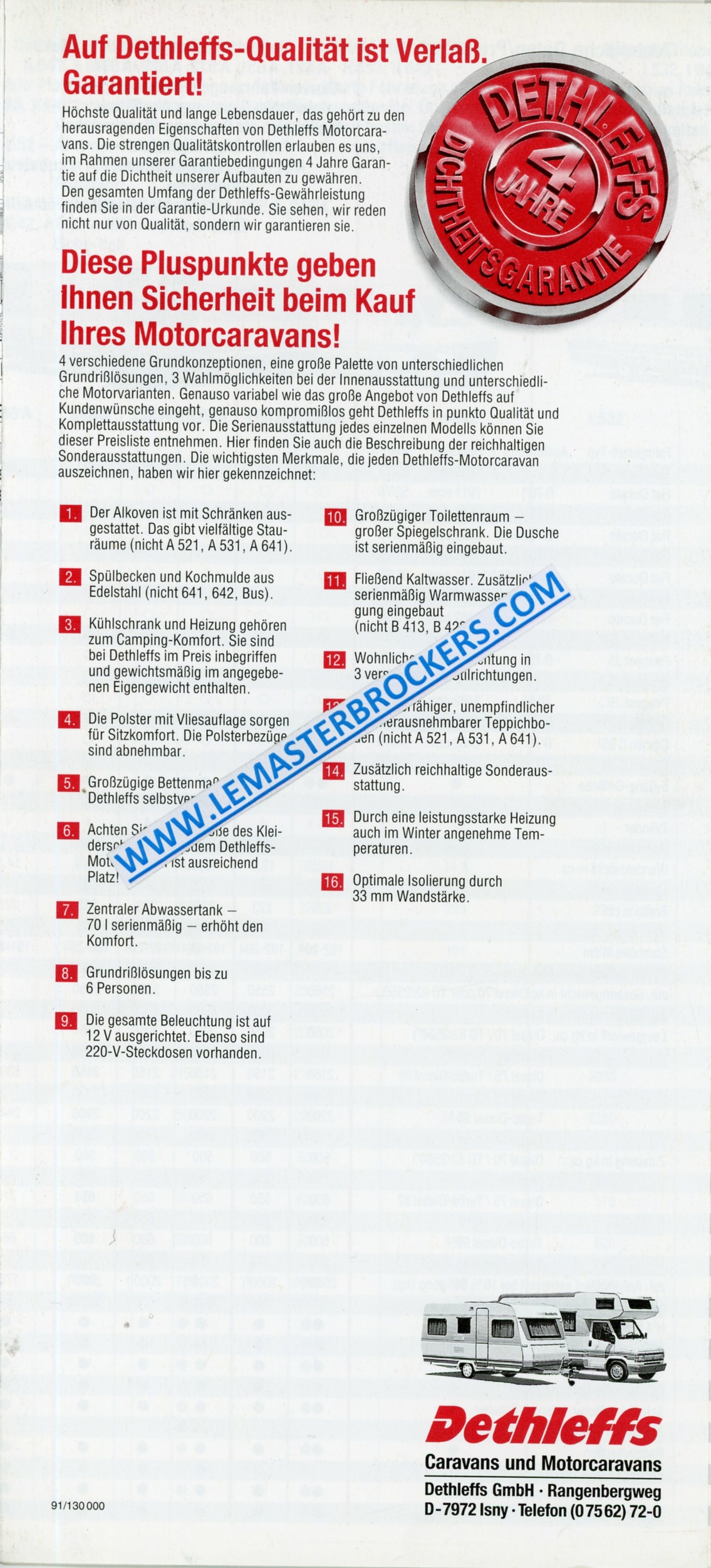 DETHLEFFS-BUS-GLOBETROTTER-bus-preisliste-1991-LEMASTERBROCKERS