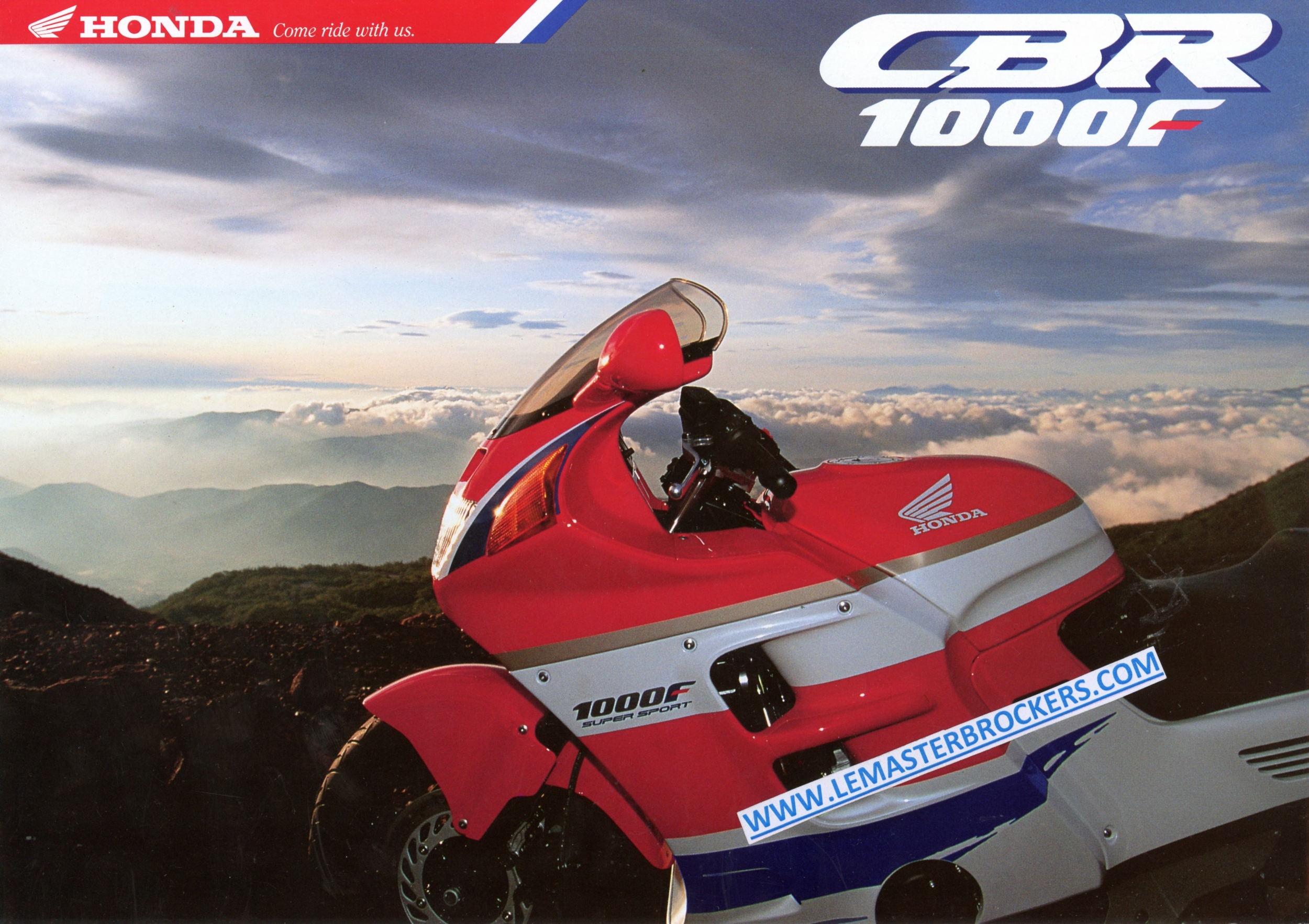 HONDA-CBR-1000-CBR1000F-LEMASTERBROCKERS-BROCHURE-MOTO-HONDA