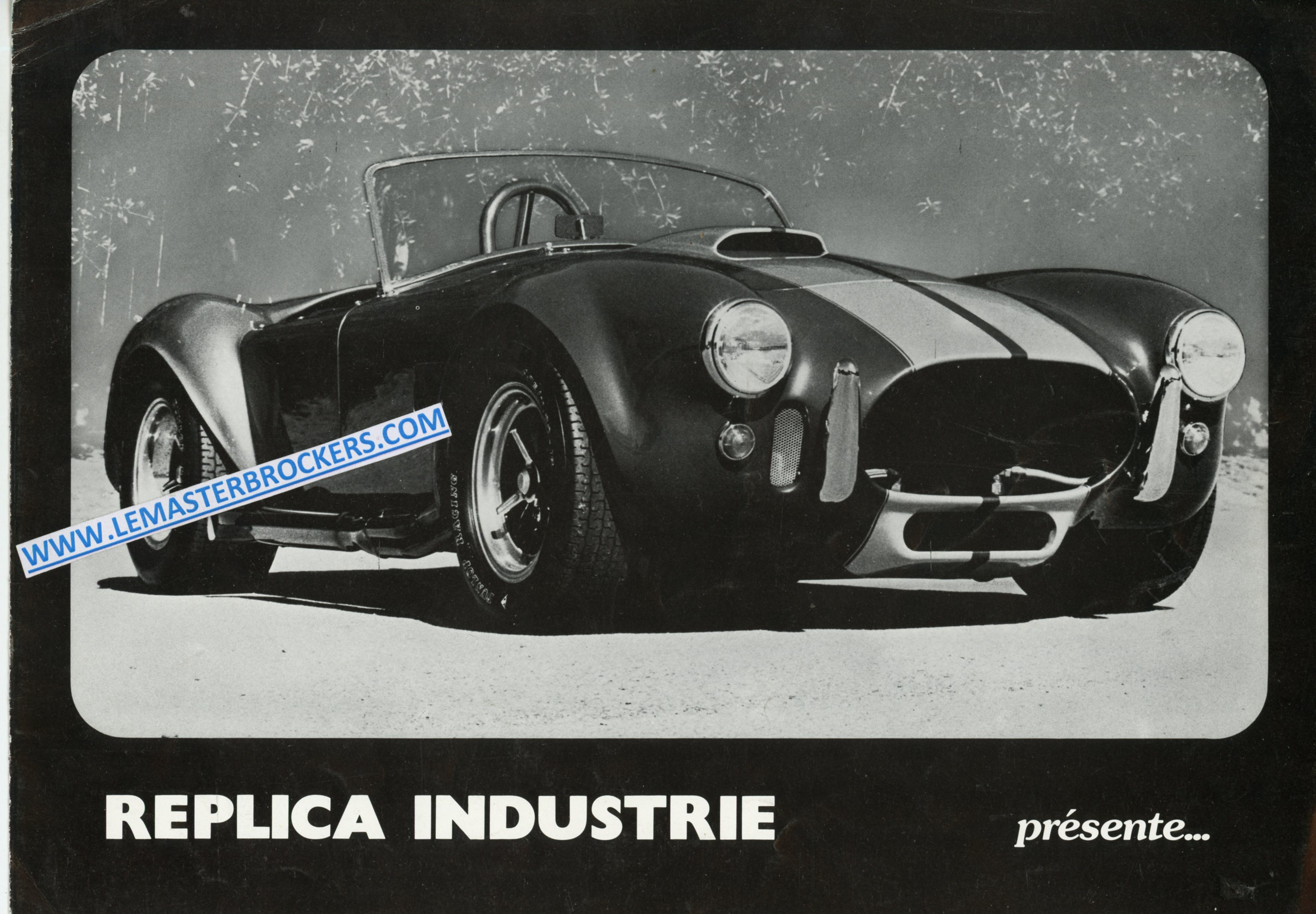 BROCHURE-REPLICA-INDUSTRIES-AC-COBRE-427-1990-LEMASTERBROCKERS
