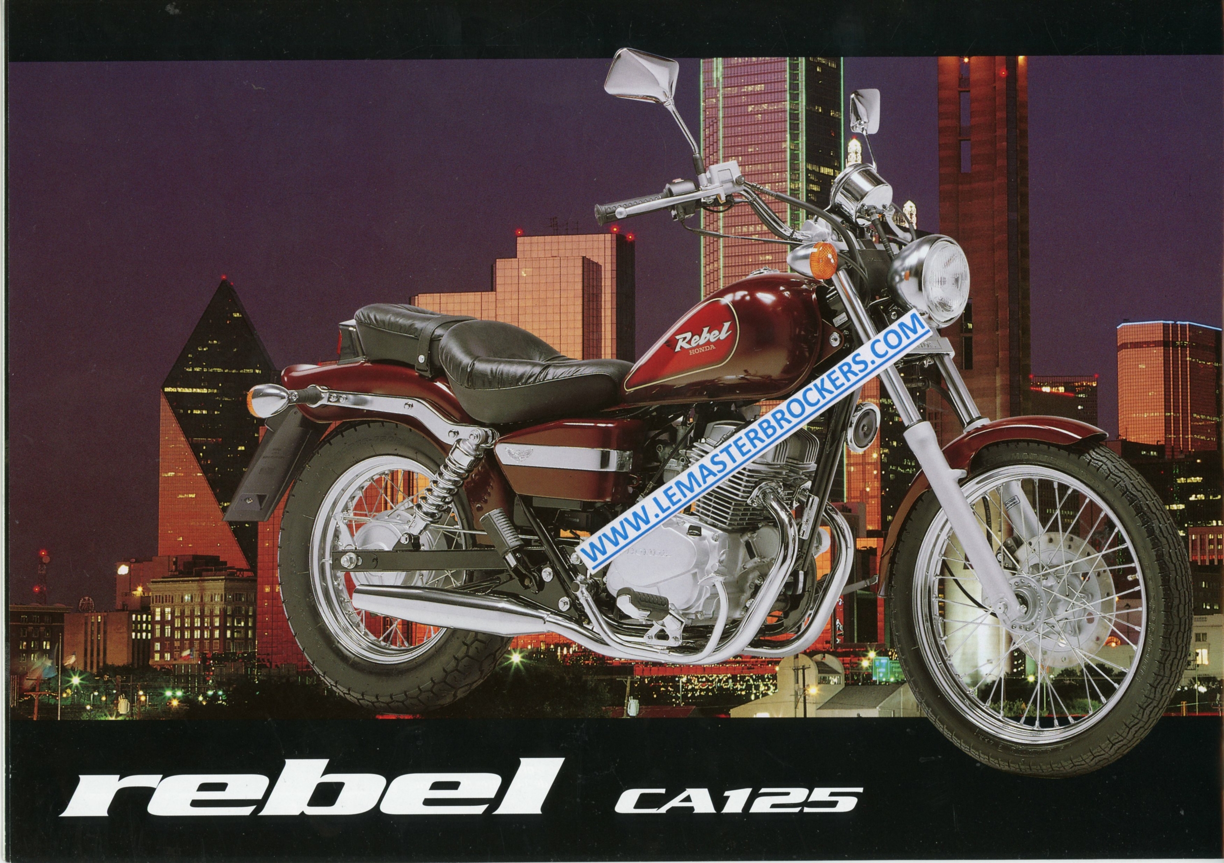 BROCHURE-MOTO-HONDA-REBEL-CA125-LEMASTERBROCKERS