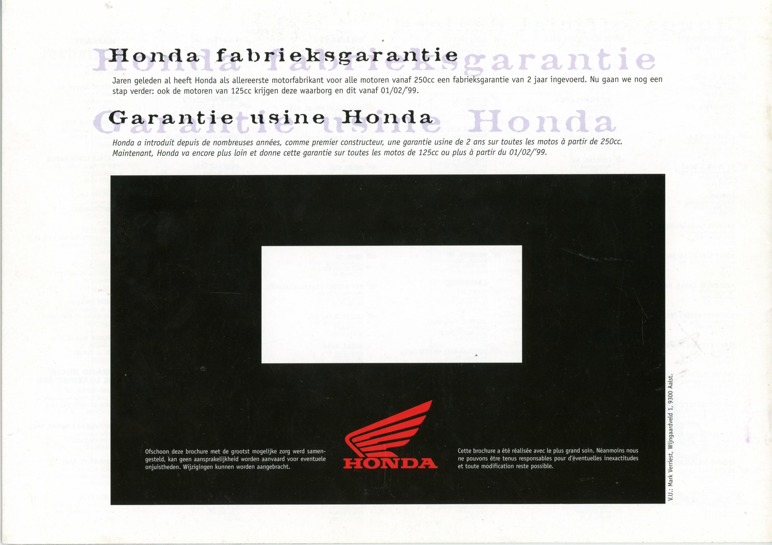 BROCHURE-MOTO-HONDA-REBEL-CA125-1998-LEMASTERBROCKERS